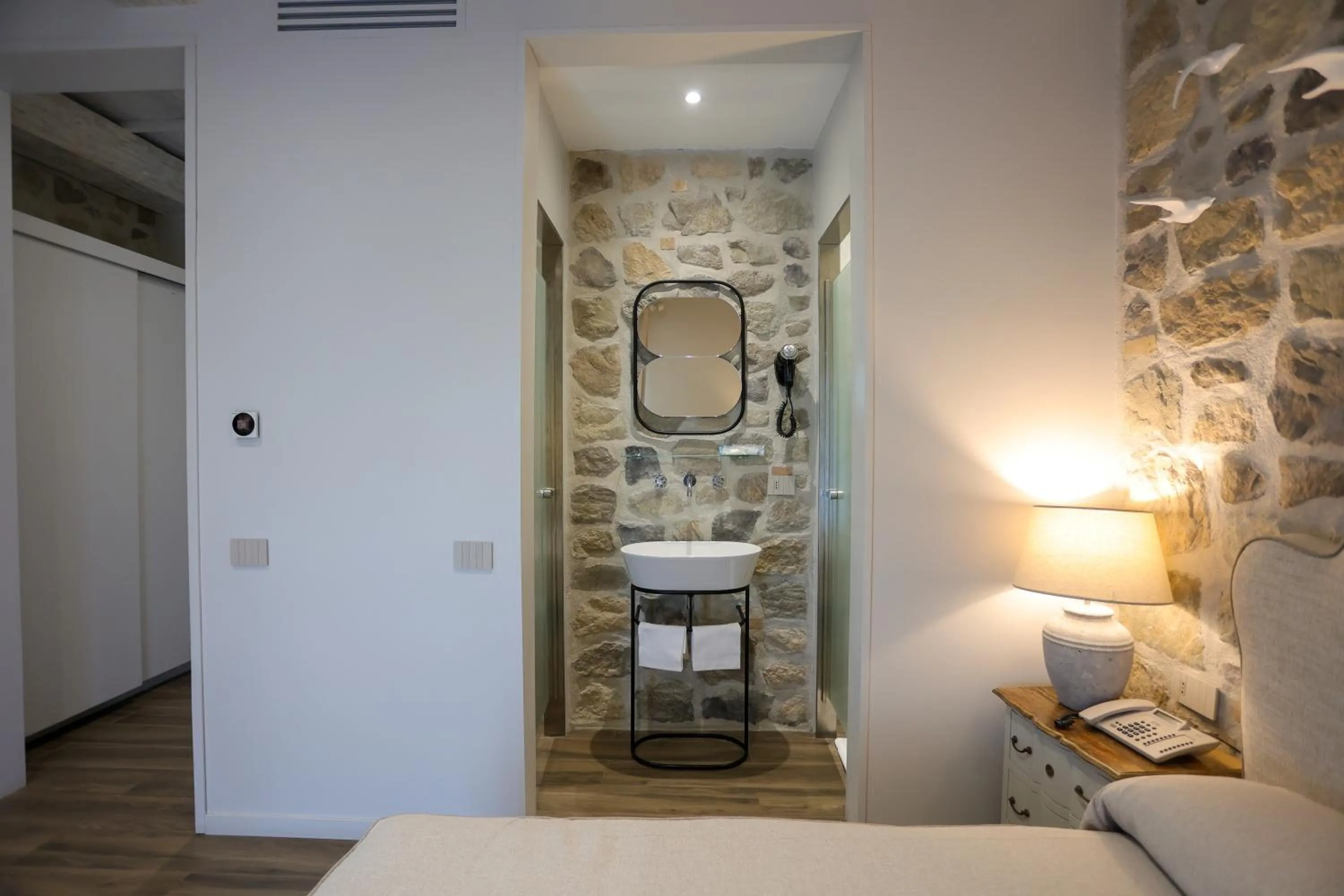 Bed in Hotel Art Al Boschetto