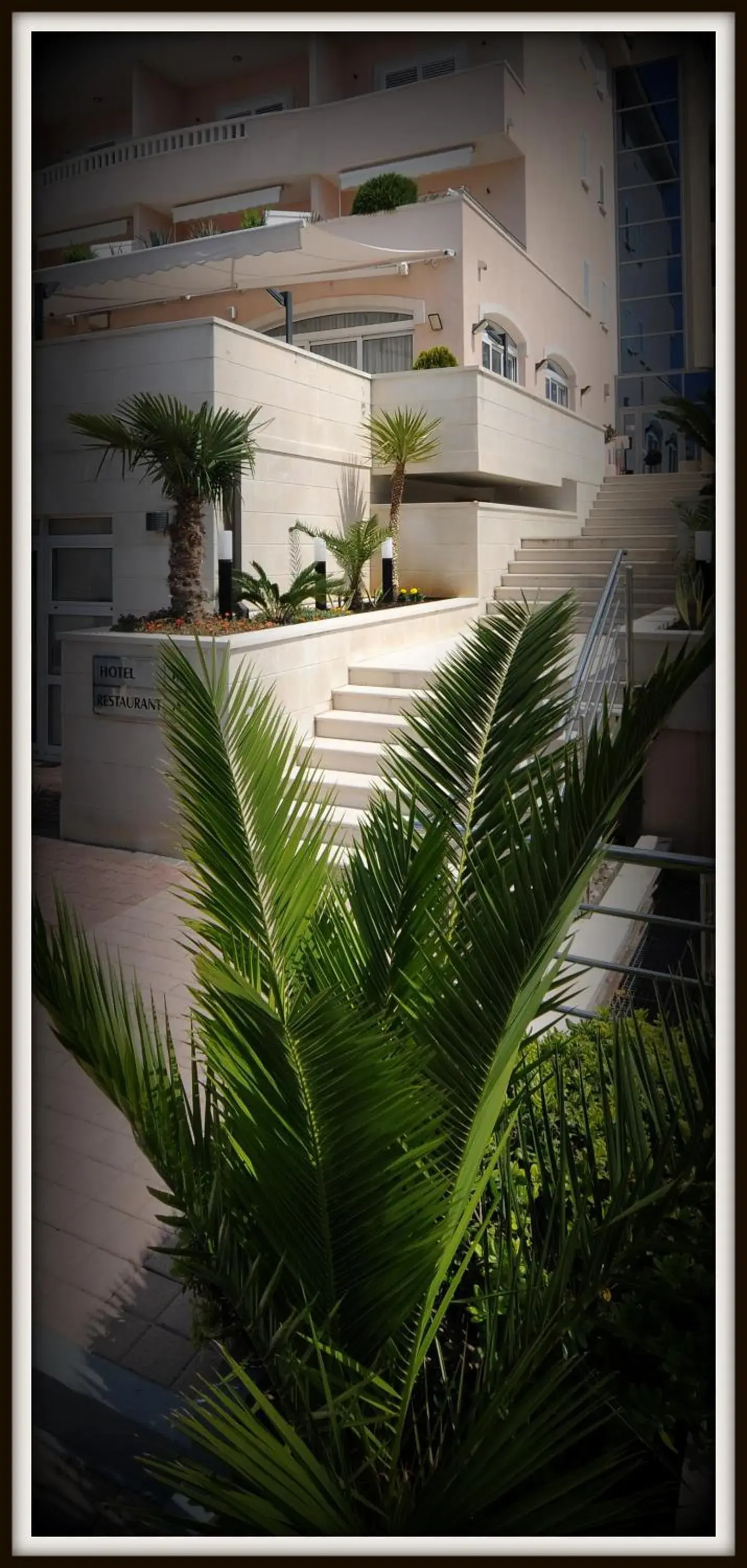 Facade/entrance in Hotel Rosina Facade/entrance in Hotel Rosina