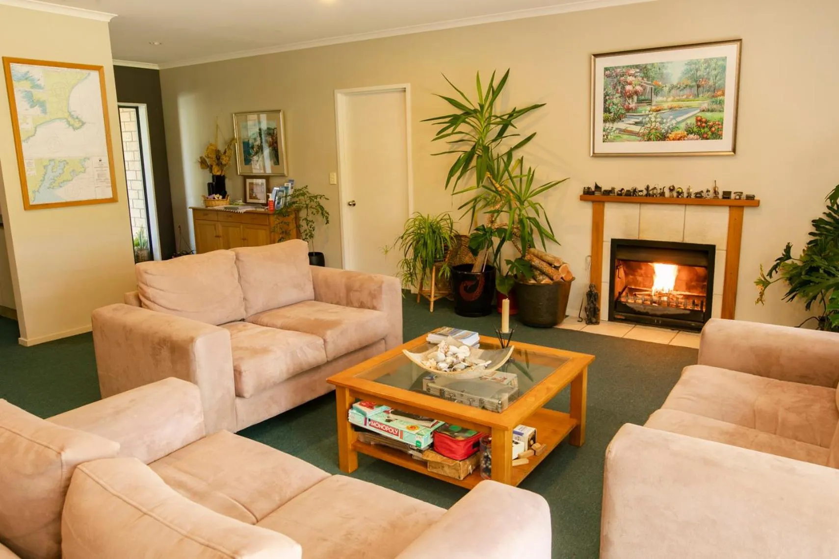 Game Room in Awatea Country Bed & Breakfast