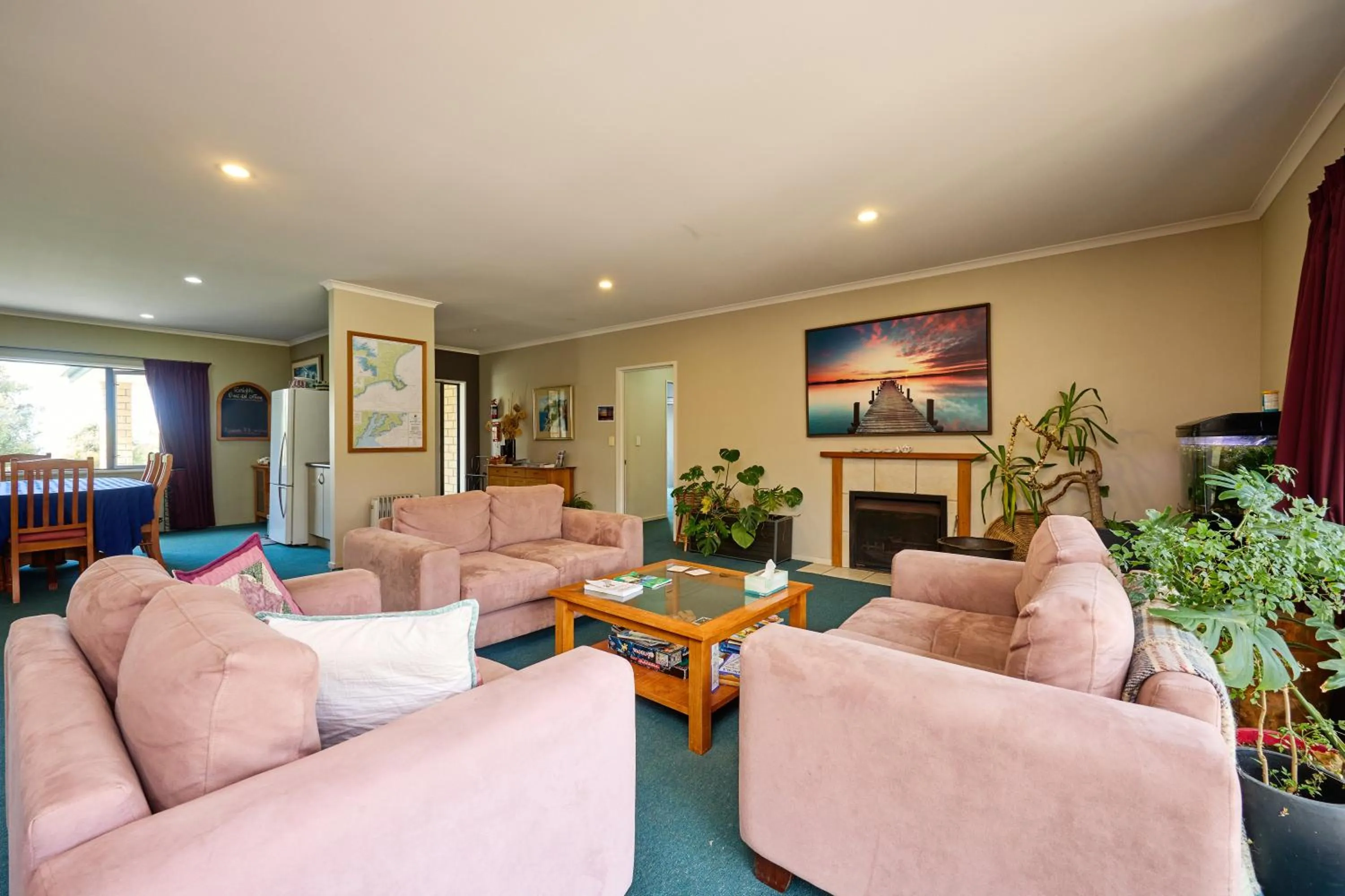 Living room in Awatea Country Bed & Breakfast