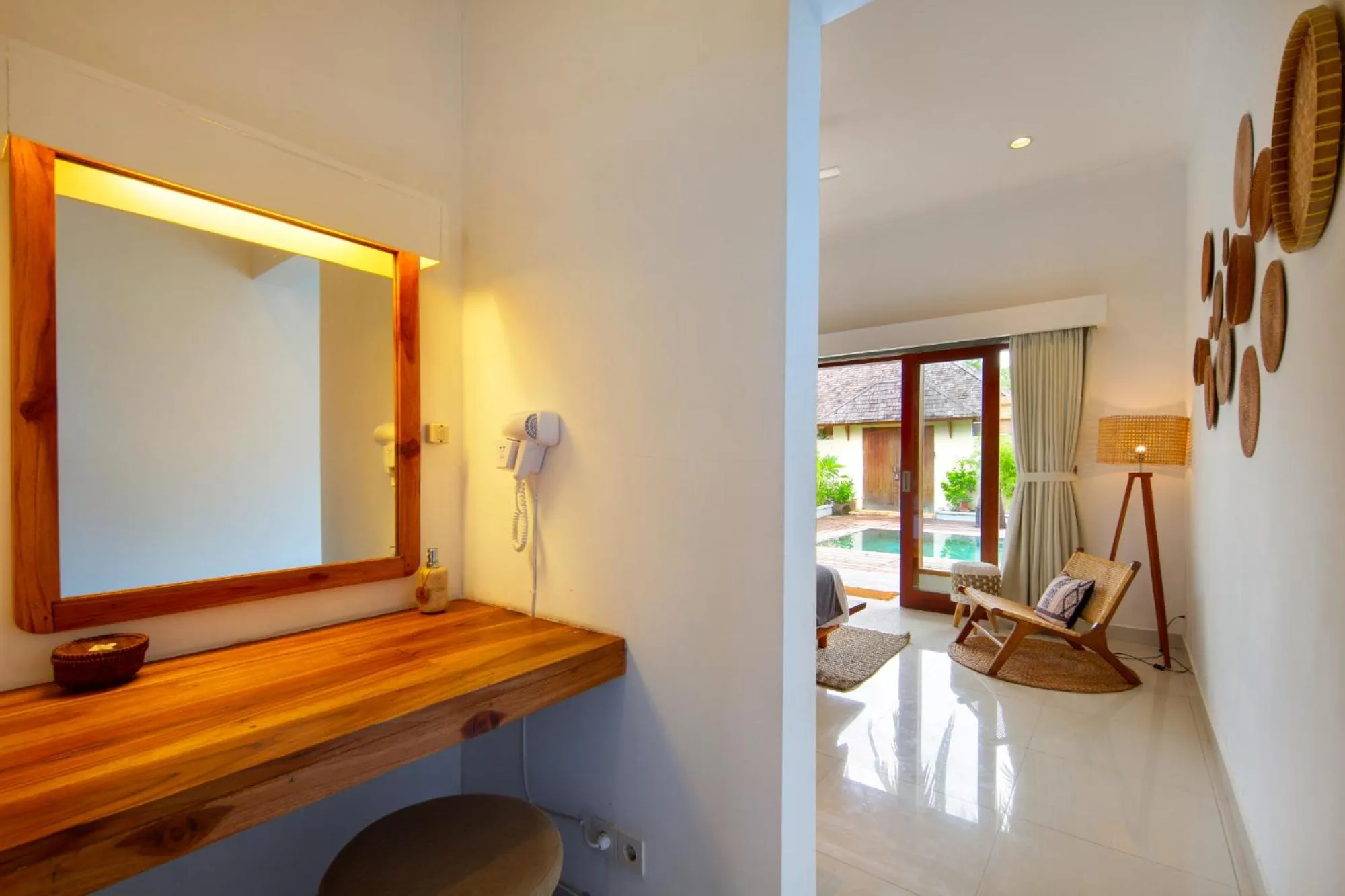 Bedroom in Utara Villas