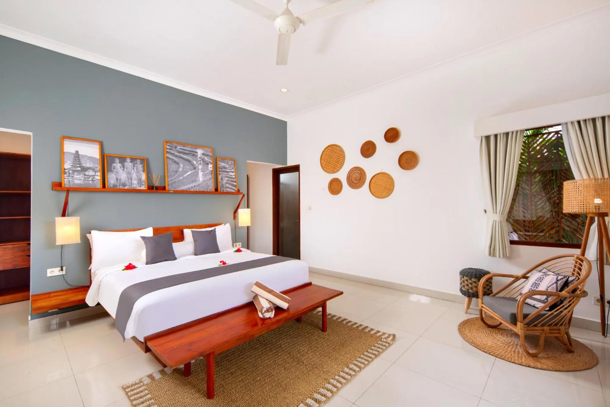 Bedroom, Bed in Utara Villas