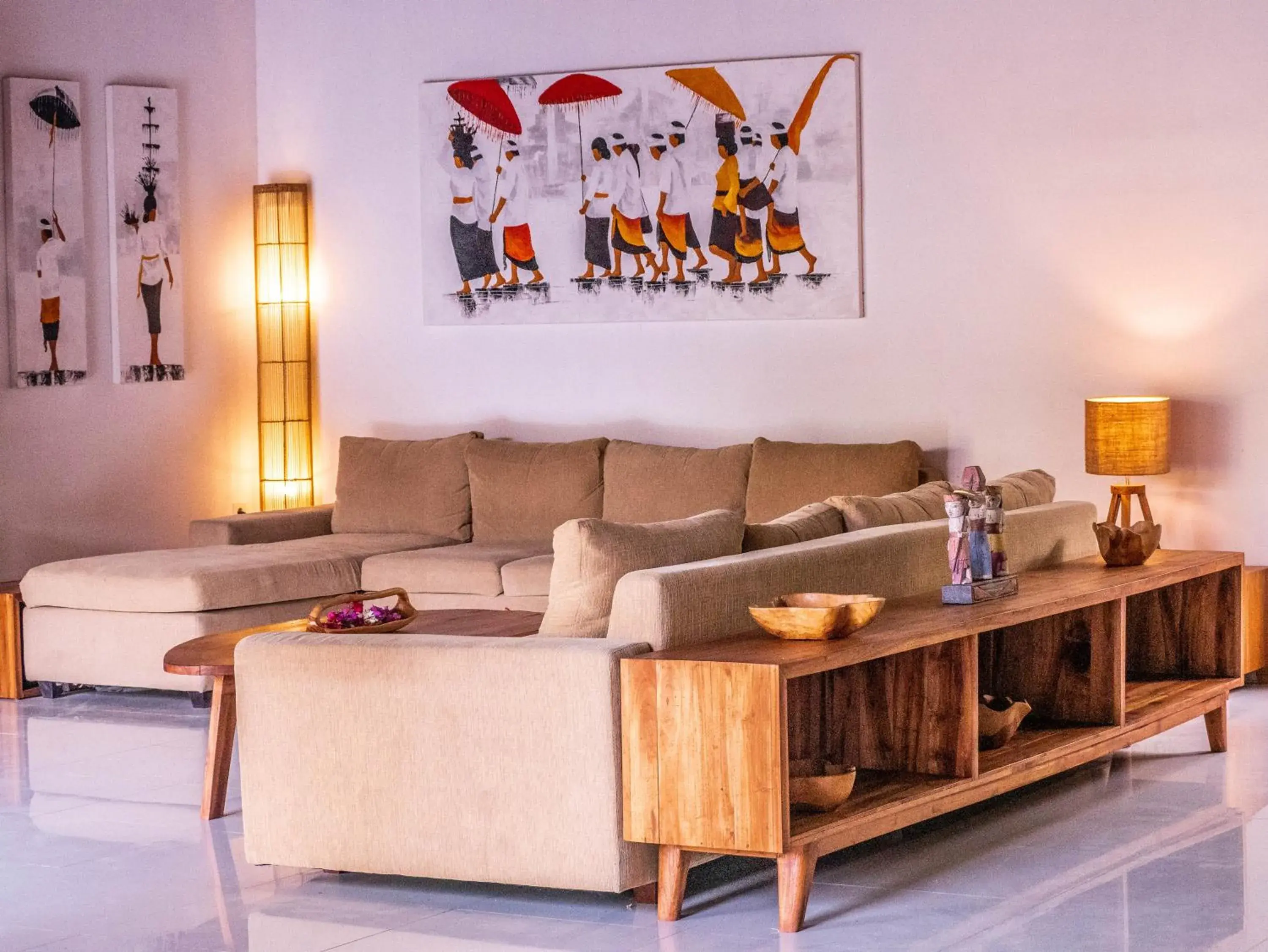 Living room in Utara Villas Living room in Utara Villas