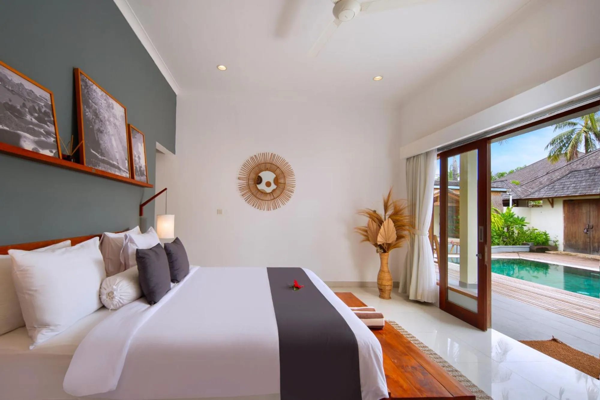 Bedroom, Bed in Utara Villas