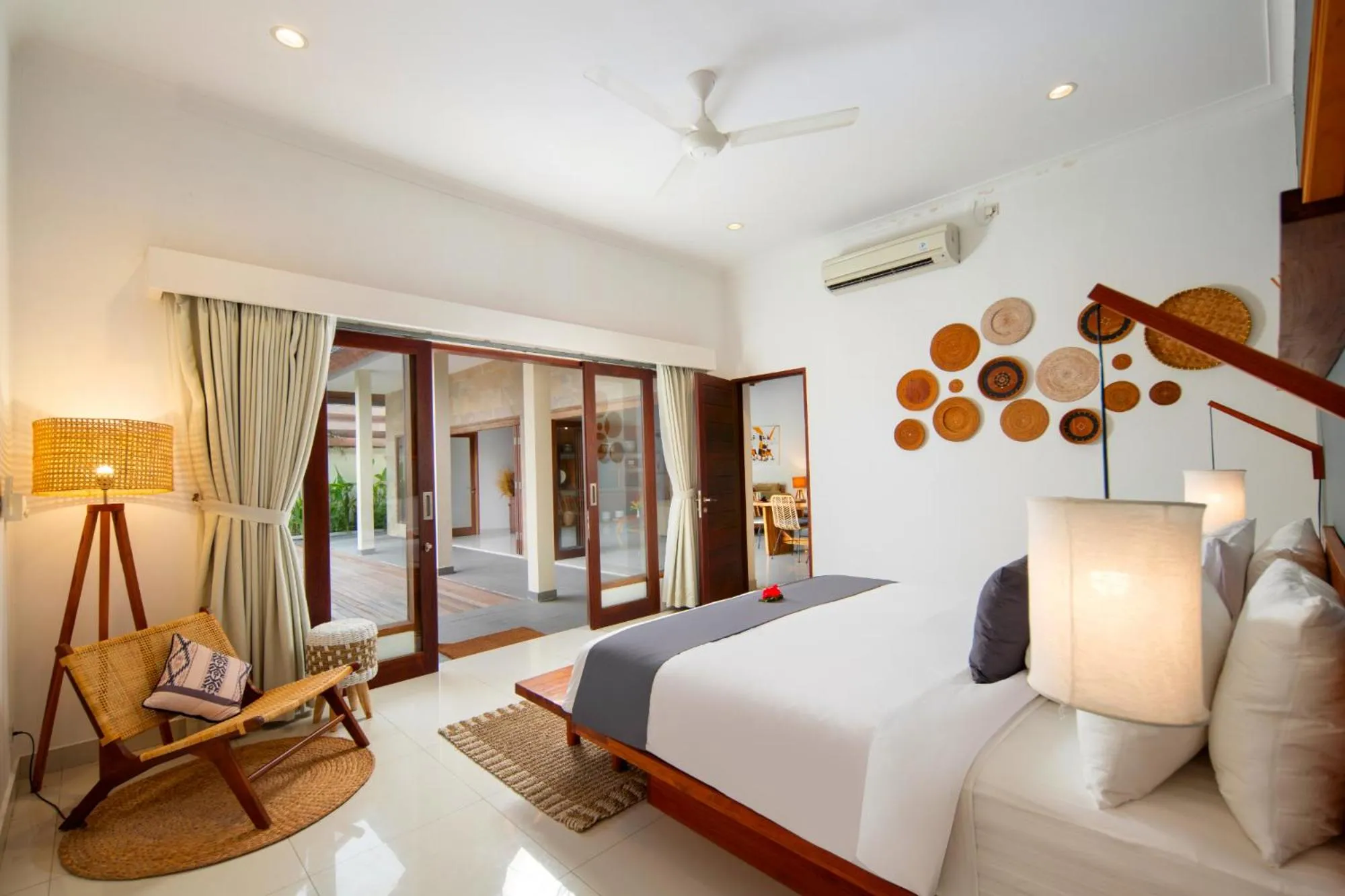 Bedroom, Bed in Utara Villas