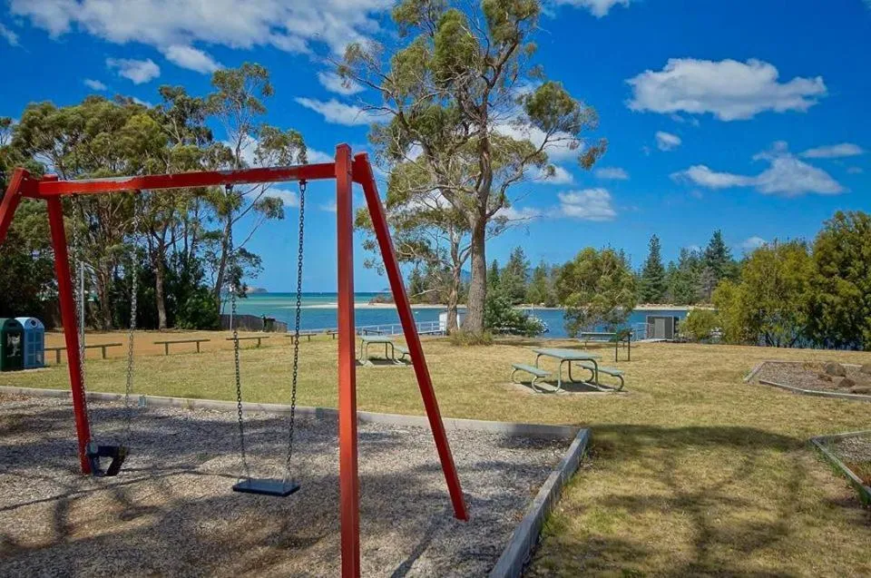 Children play ground in Orford Blue Waters Hotel