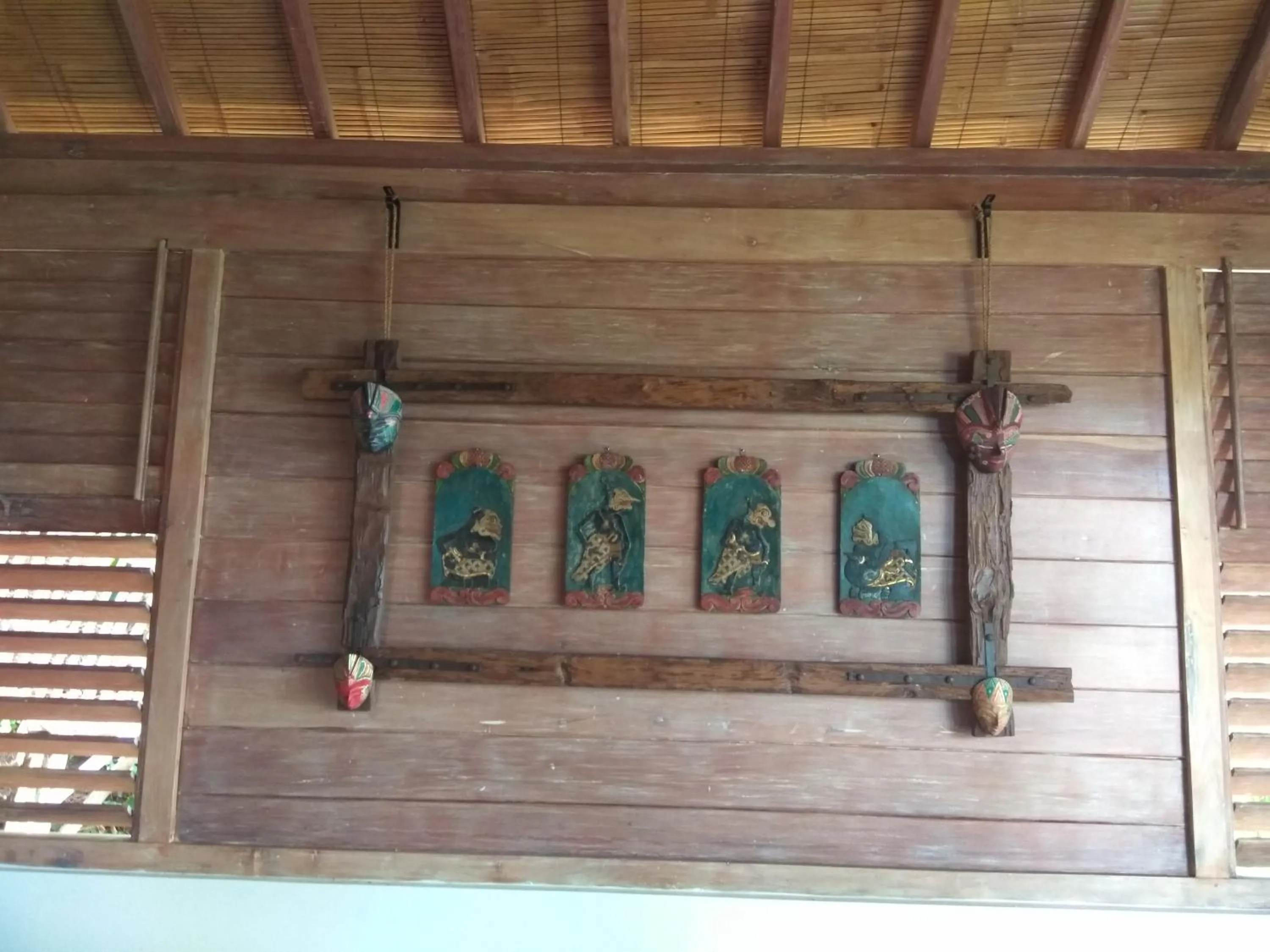 Decorative detail in Manggis Garden Dive Resort