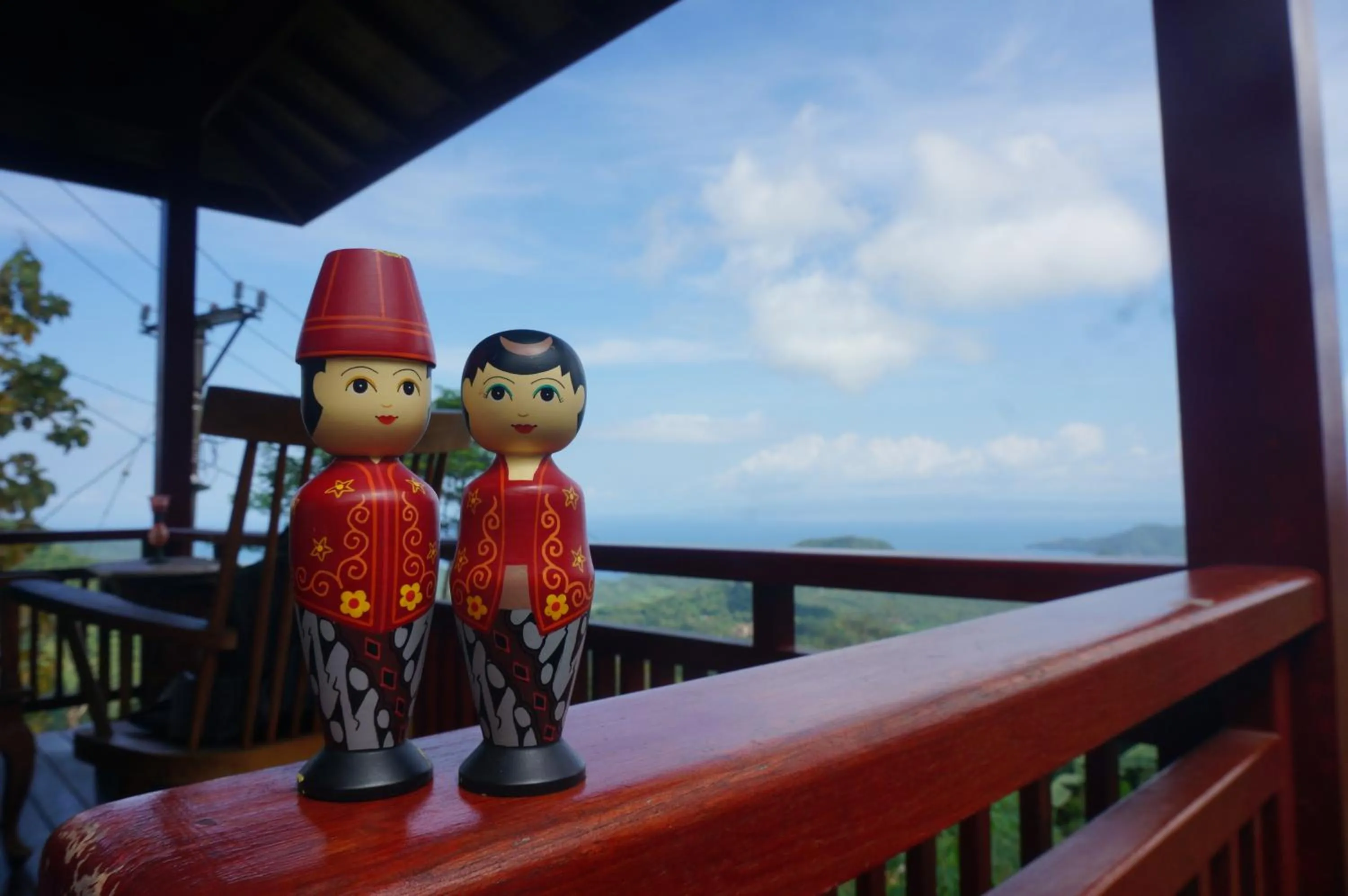 Sea view in Manggis Garden Dive Resort