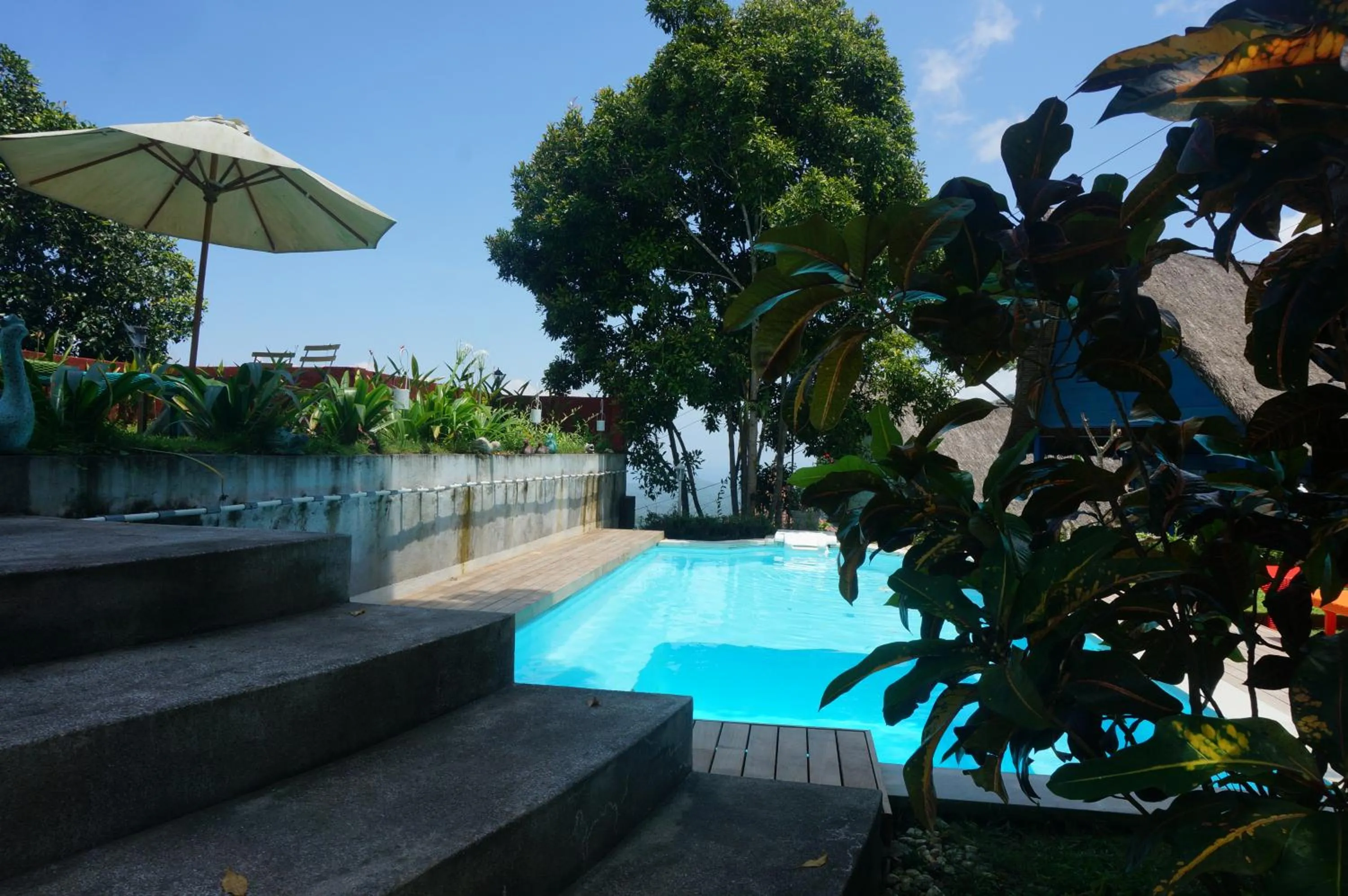 Swimming pool in Manggis Garden Dive Resort