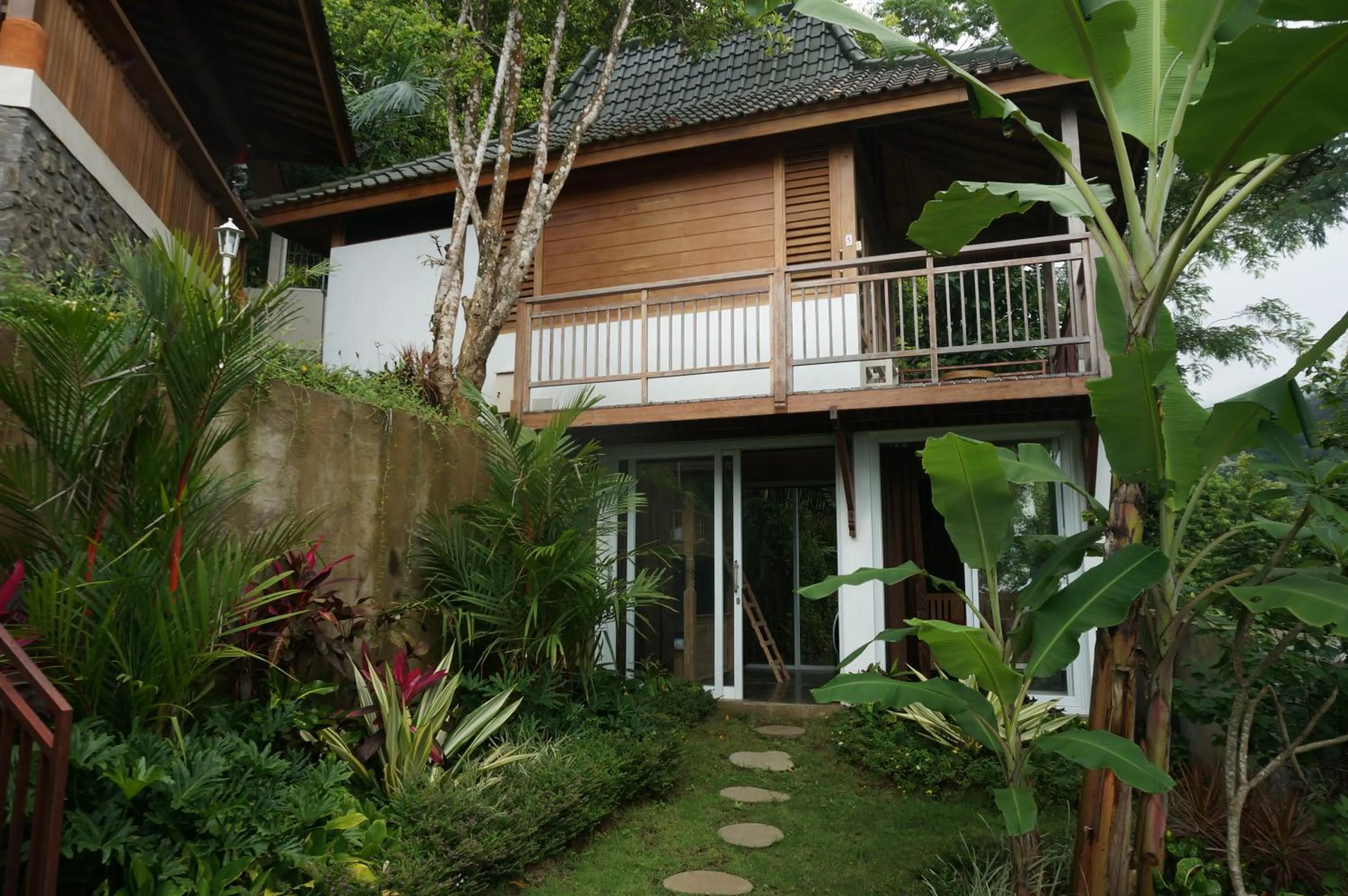 Balcony/Terrace in Manggis Garden Dive Resort