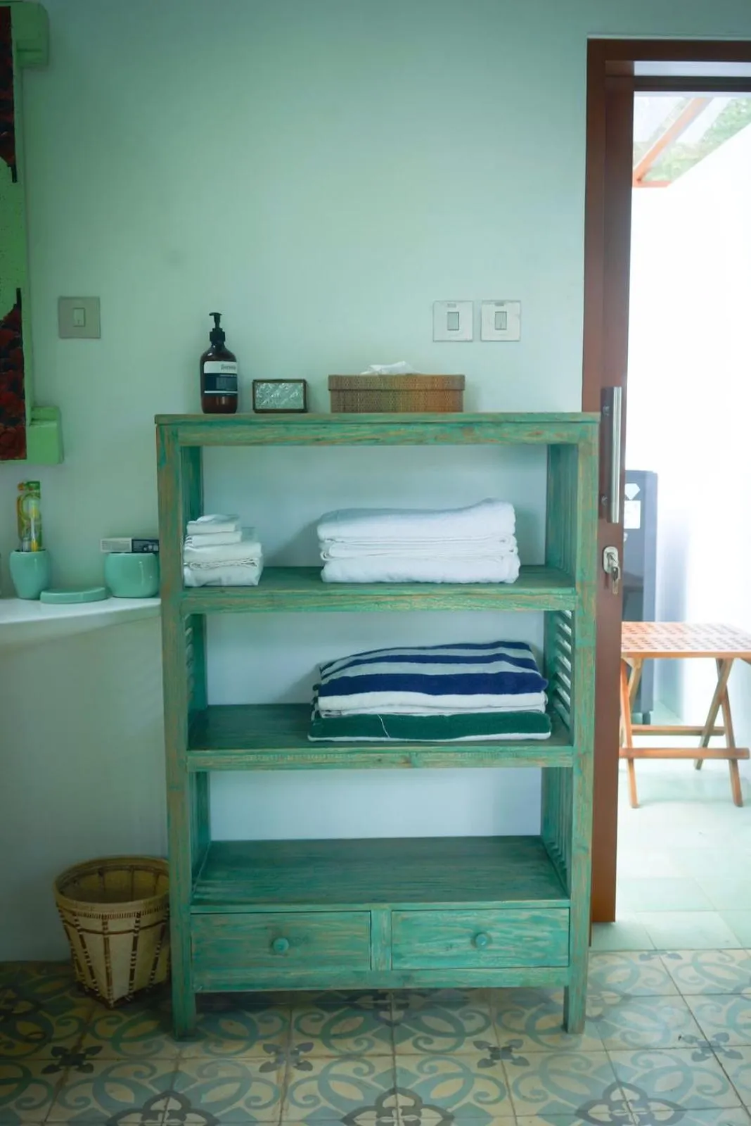 Bed in Manggis Garden Dive Resort