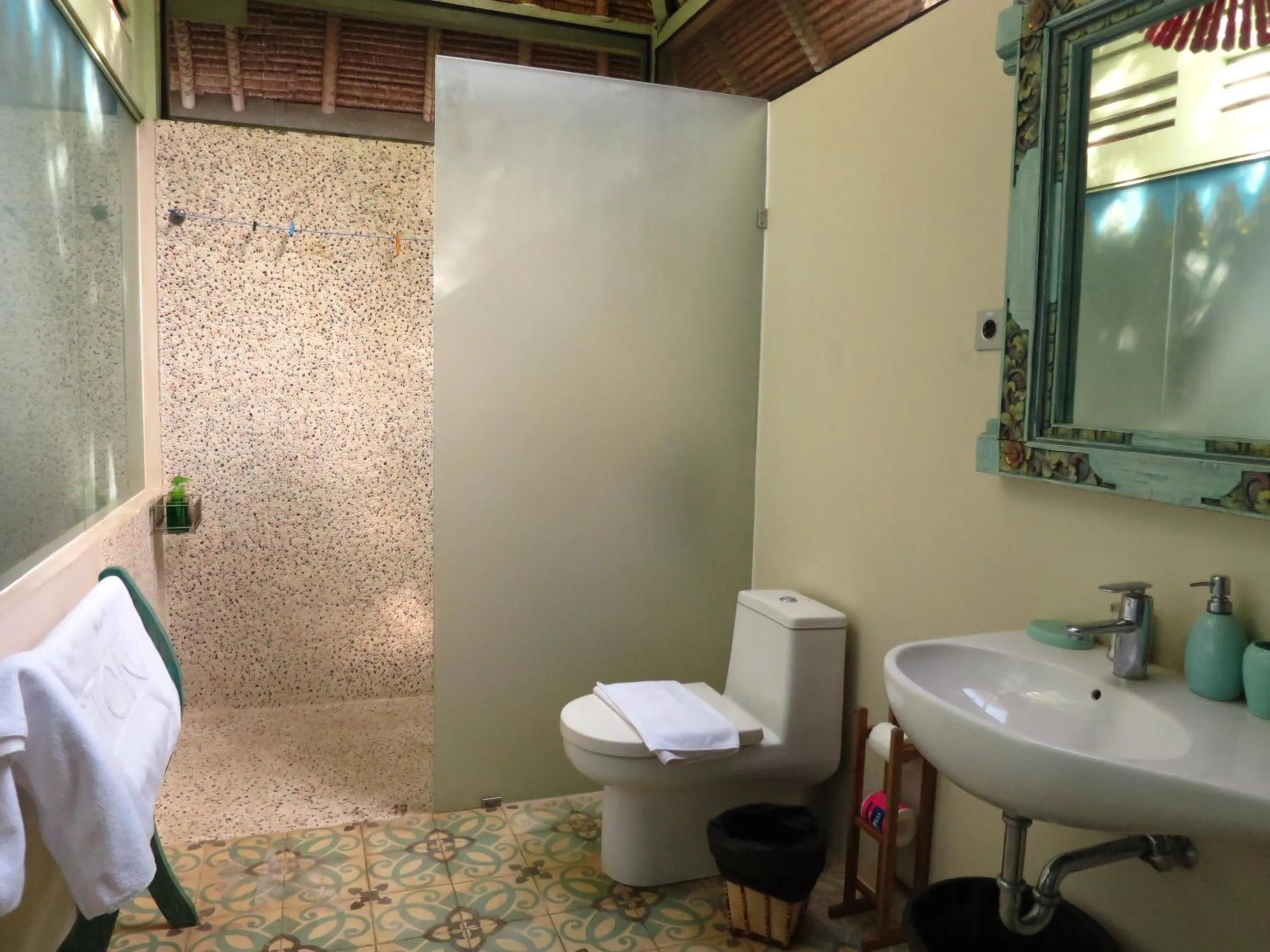 Bathroom in Manggis Garden Dive Resort