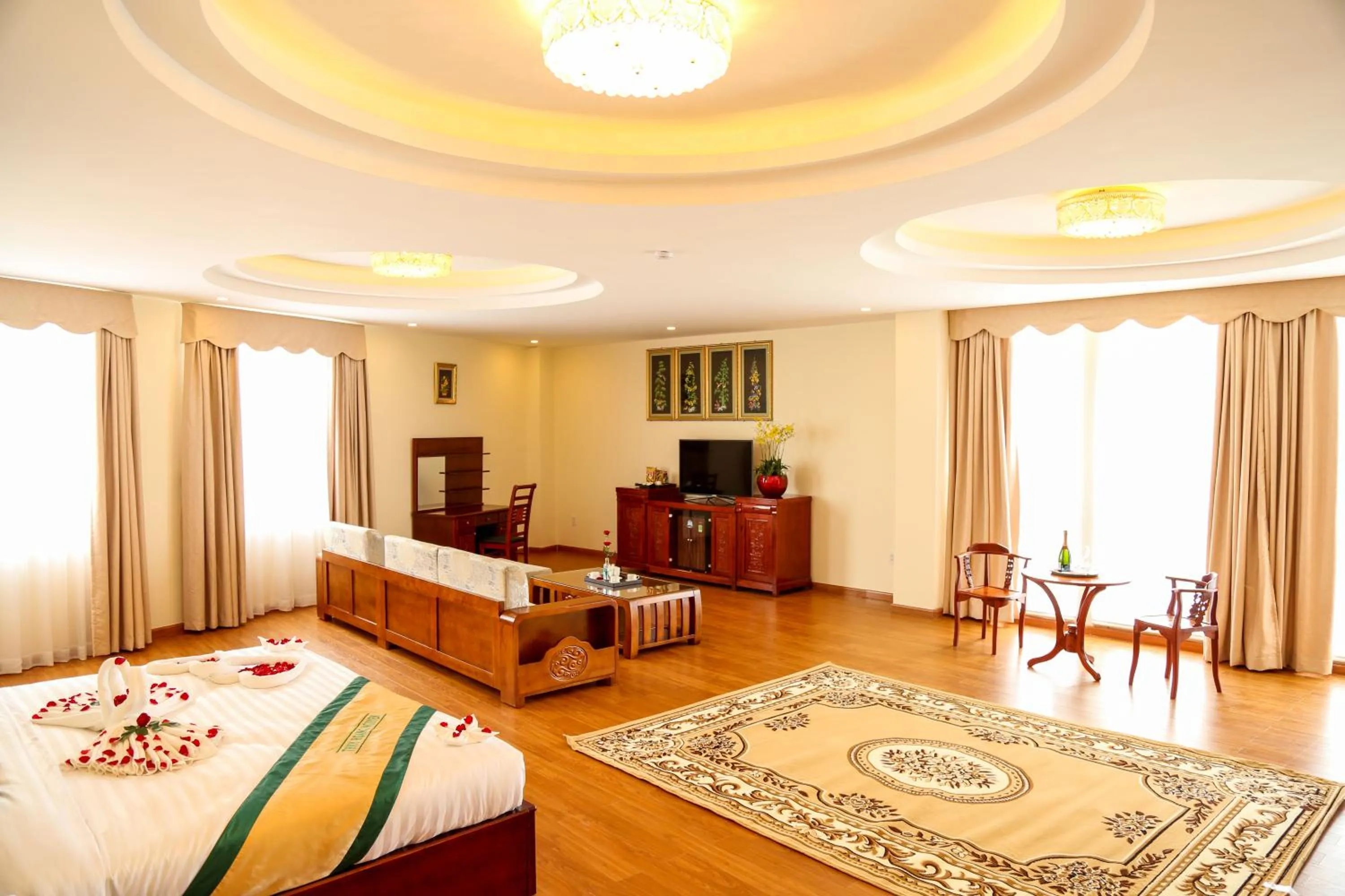 Living room in Thuy Hoang Nguyen Resort & Spa