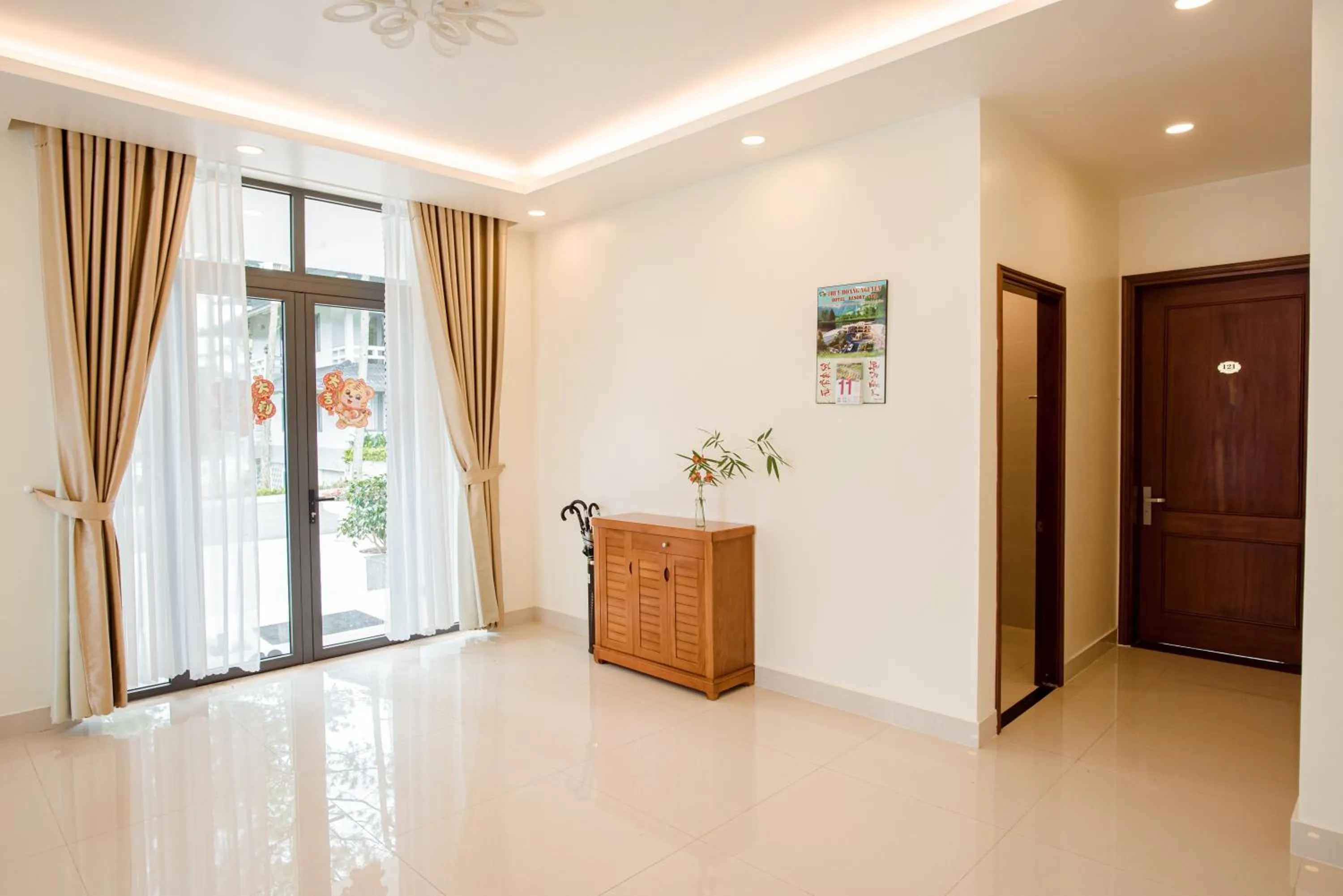 Living room in Thuy Hoang Nguyen Resort & Spa