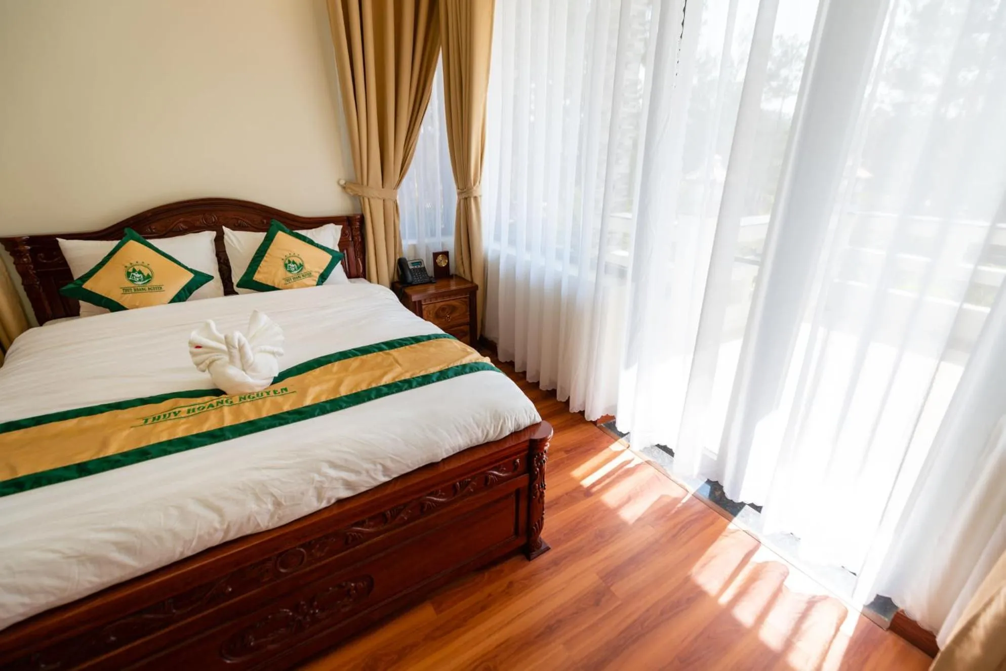 Bedroom in Thuy Hoang Nguyen Resort & Spa