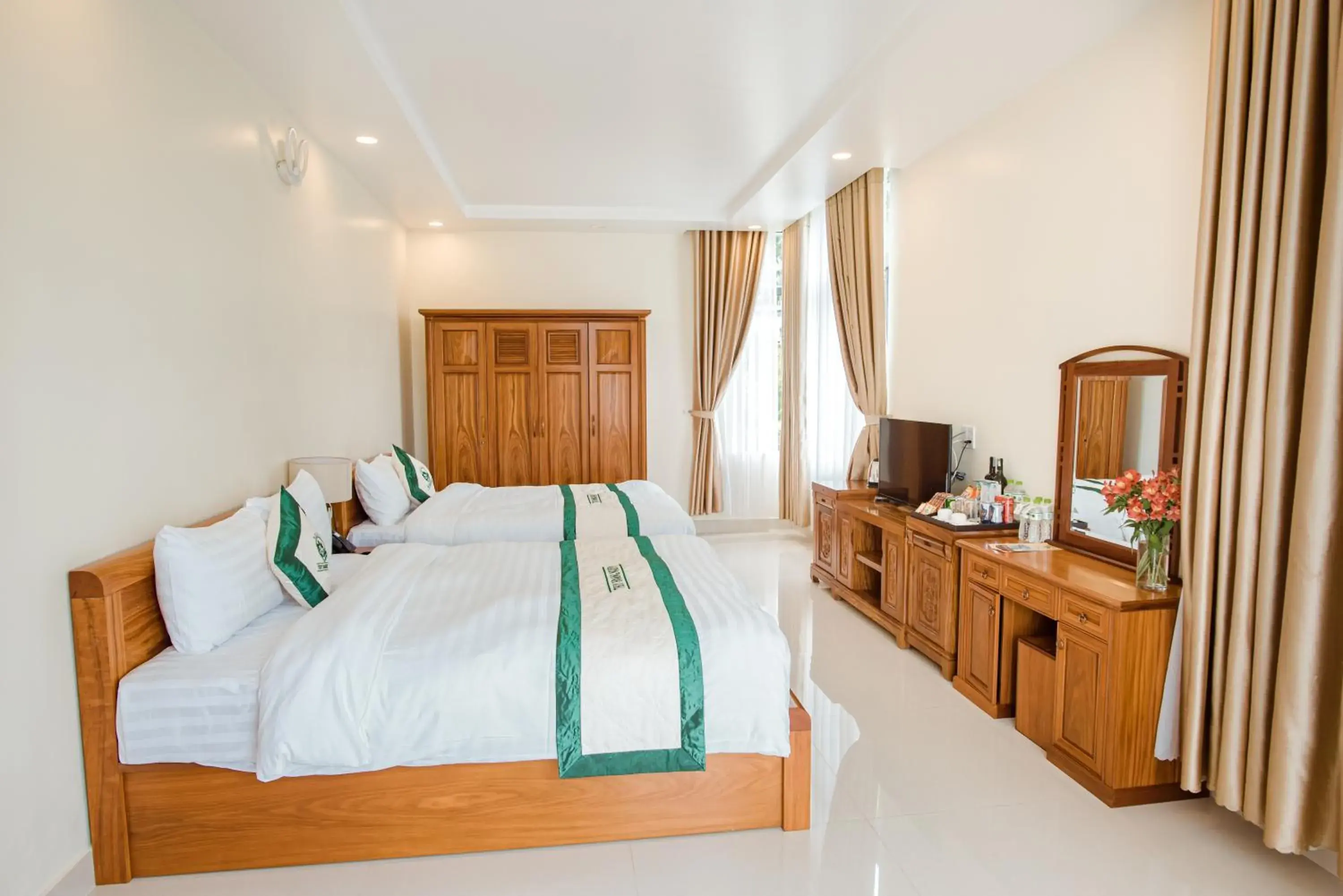 Bedroom, Bed in Thuy Hoang Nguyen Resort & Spa Bedroom, Bed in Thuy Hoang Nguyen Resort & Spa