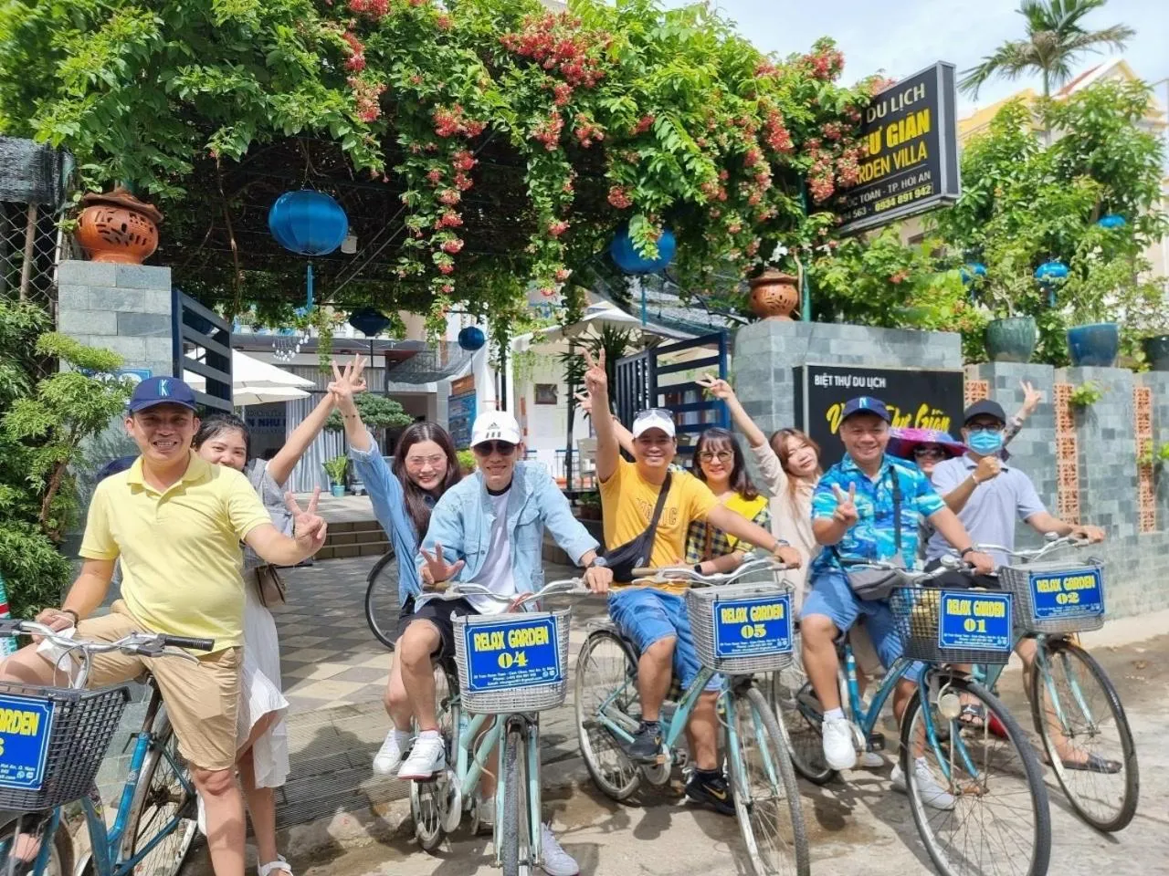 Cycling in Relax Garden Boutique Villa Hoi An