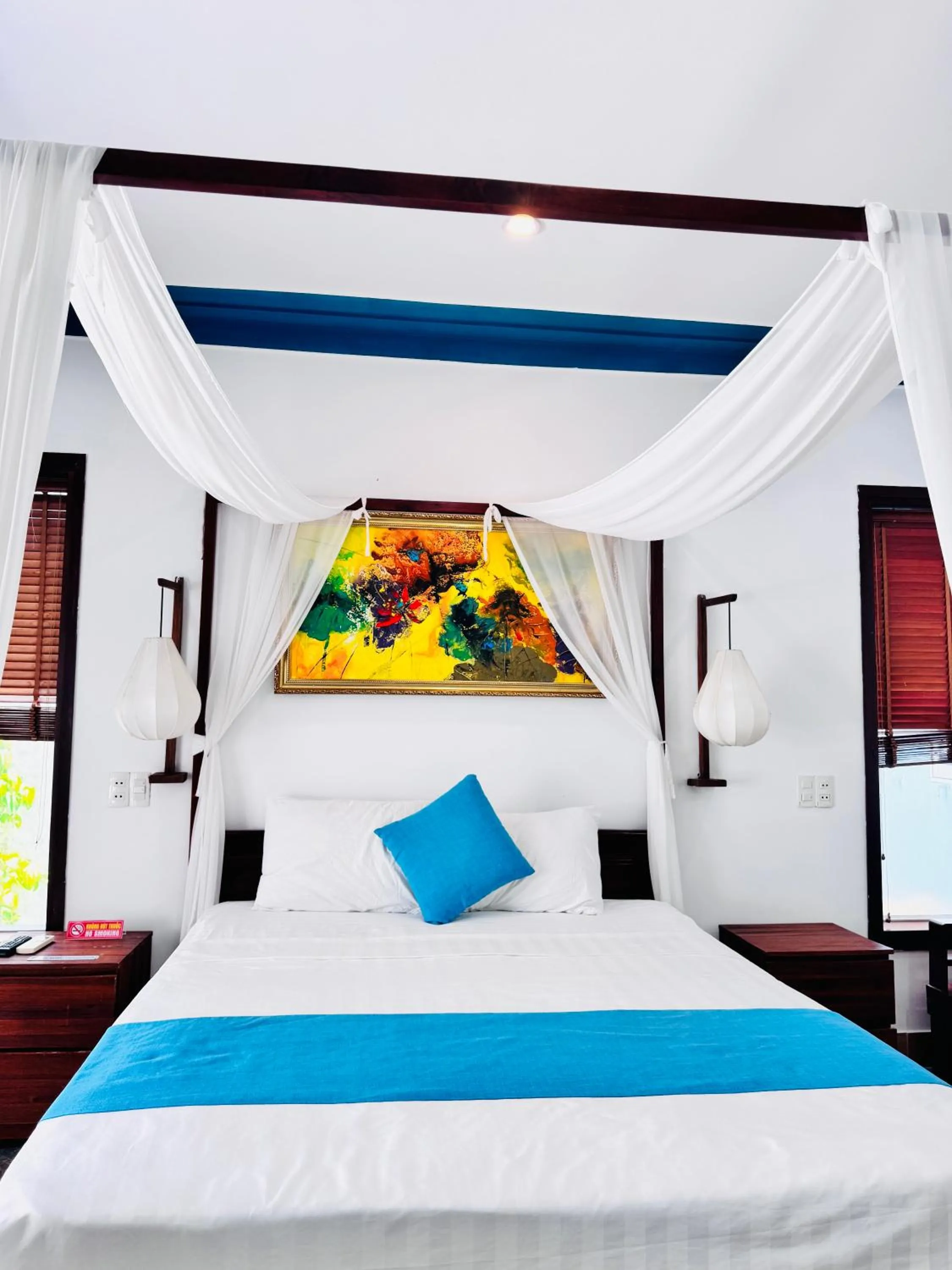 Bed in Relax Garden Boutique Villa Hoi An