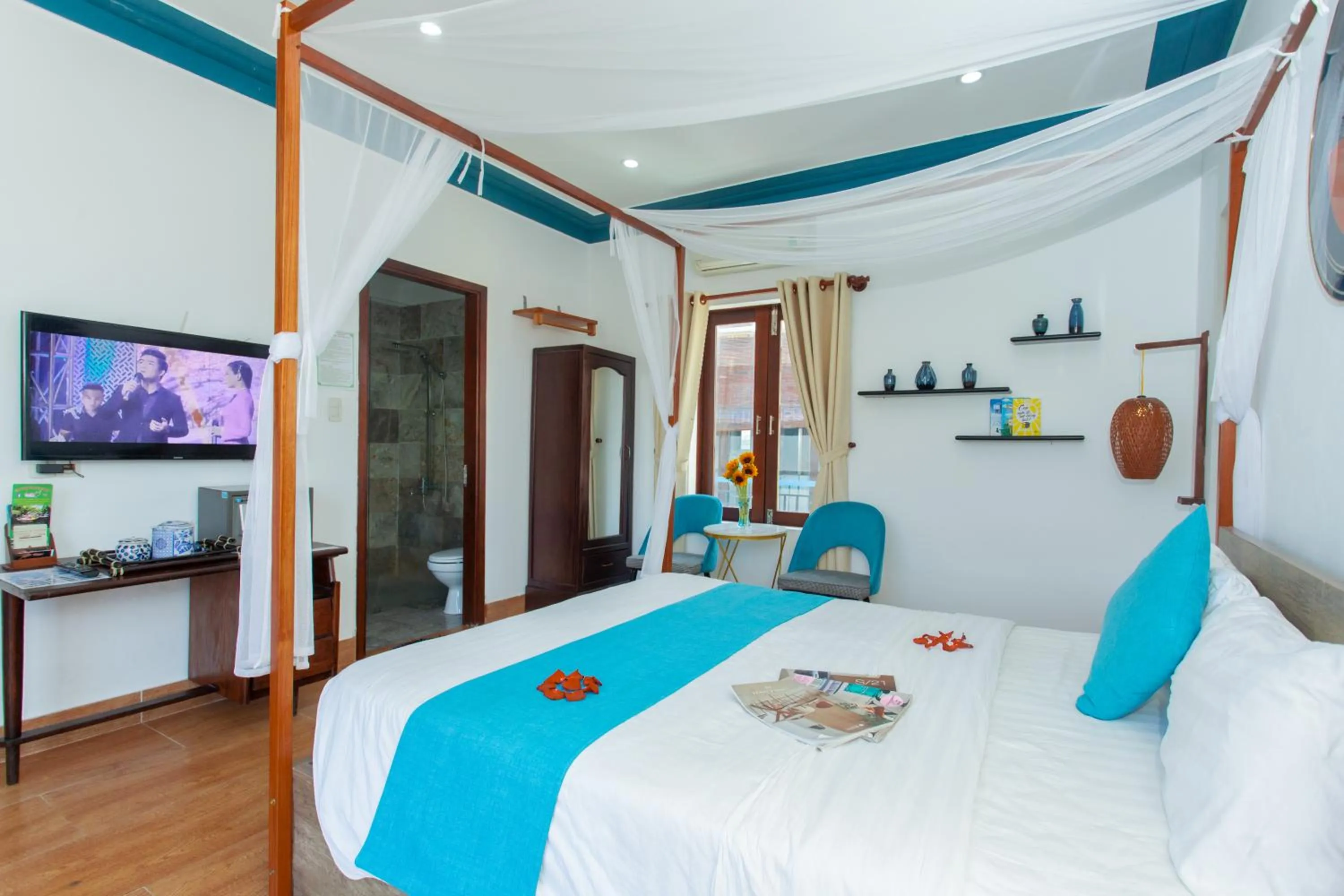 Photo of the whole room, Bed in Relax Garden Boutique Villa Hoi An