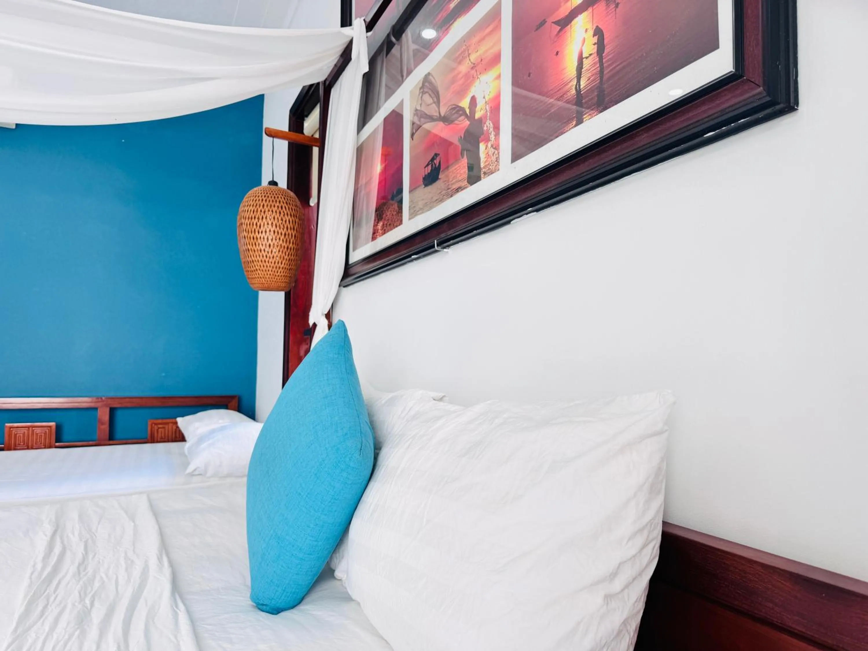 Bed in Relax Garden Boutique Villa Hoi An