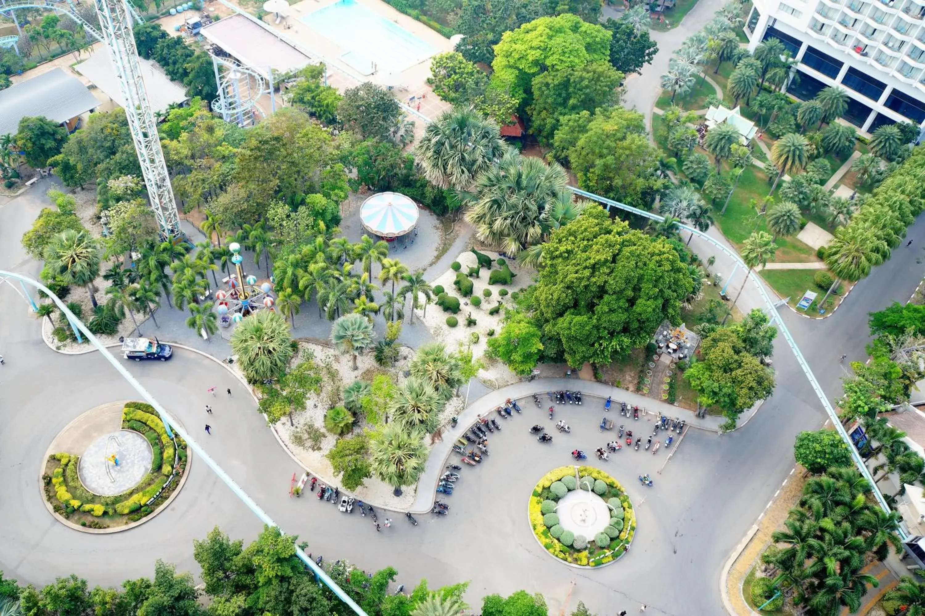 Garden view, Bird's-eye View in Pattaya Park Beach Resort (SHA Extra Plus)