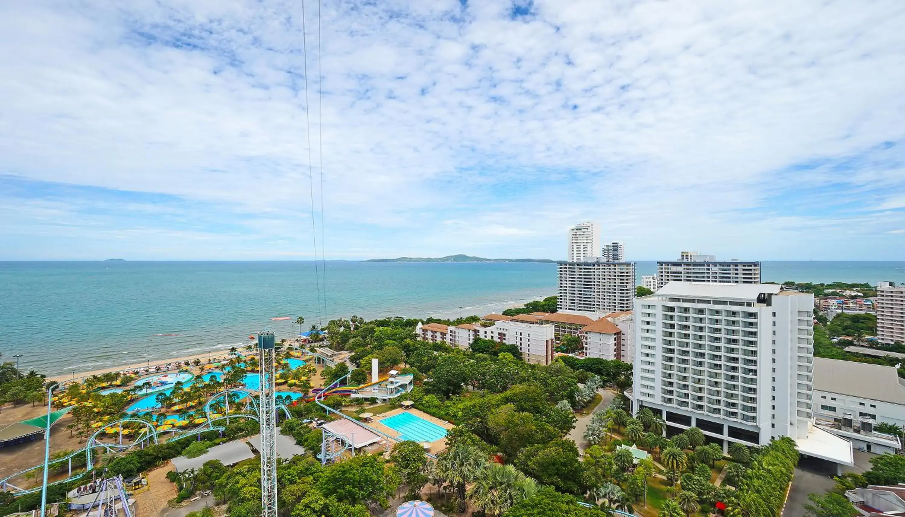 Bird's eye view in Pattaya Park Beach Resort (SHA Extra Plus)