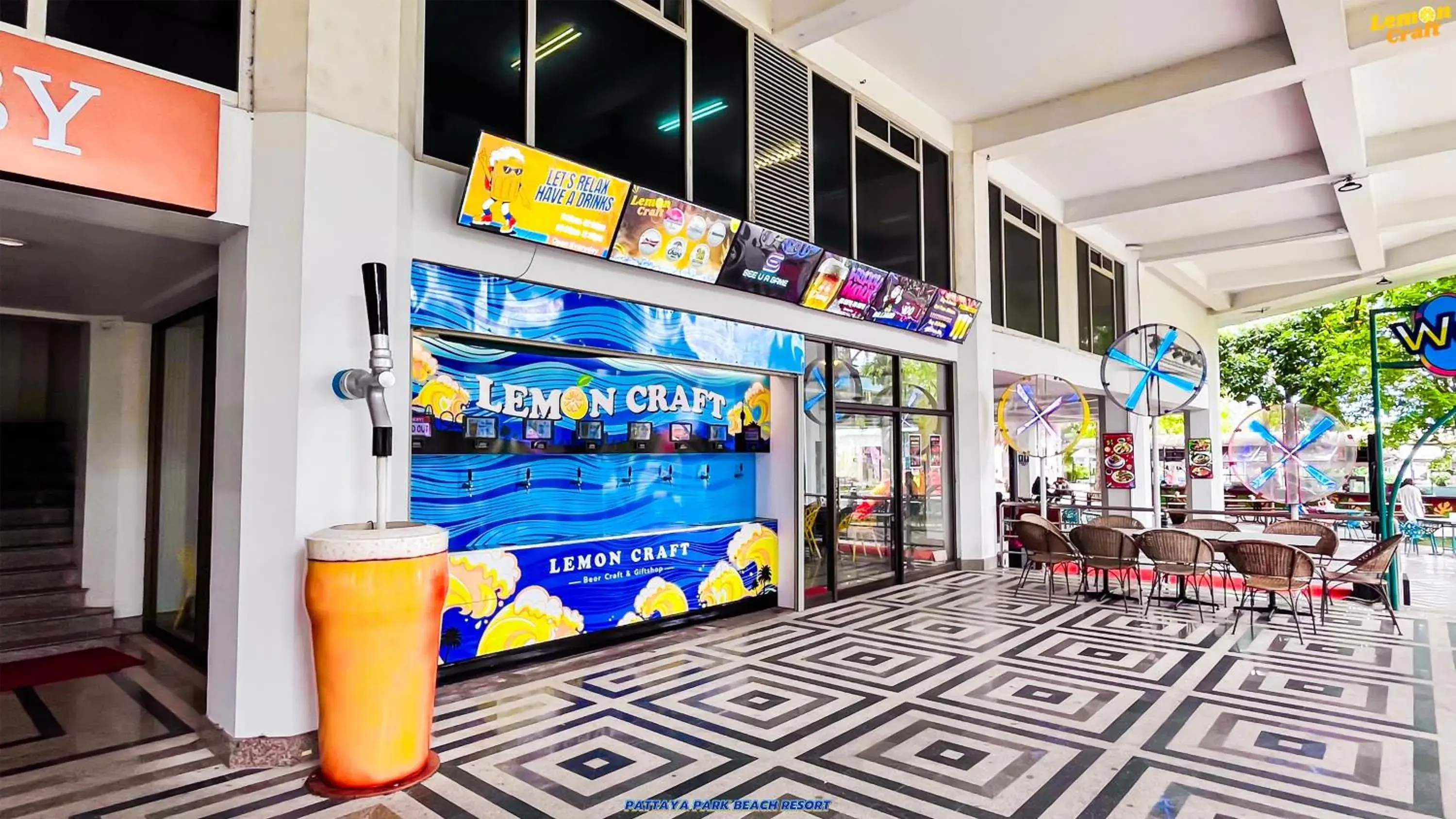 Food and drinks in Pattaya Park Beach Resort Food and drinks in Pattaya Park Beach Resort