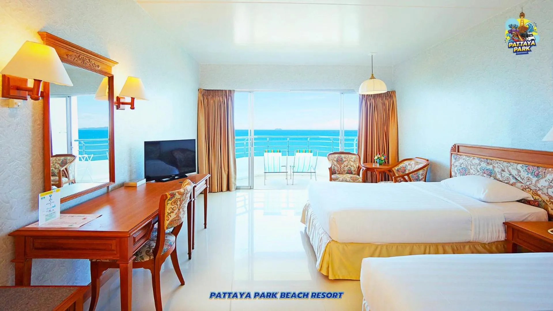 Photo of the whole room, Bed in Pattaya Park Beach Resort
