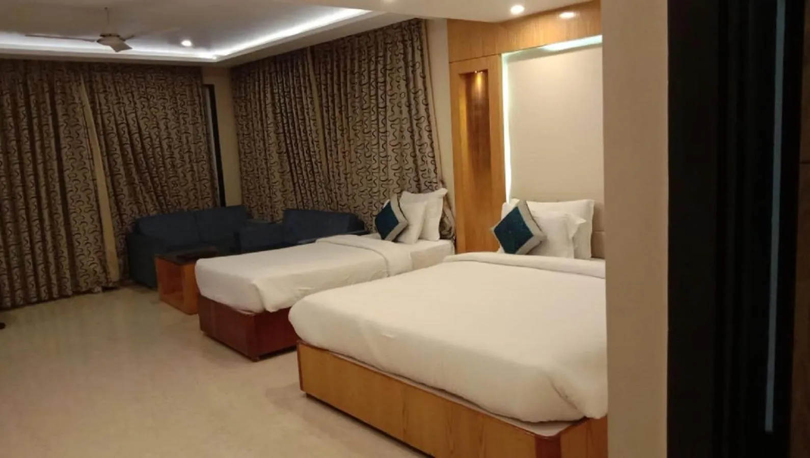 Photo of the whole room, Bed in Hotel Tridev