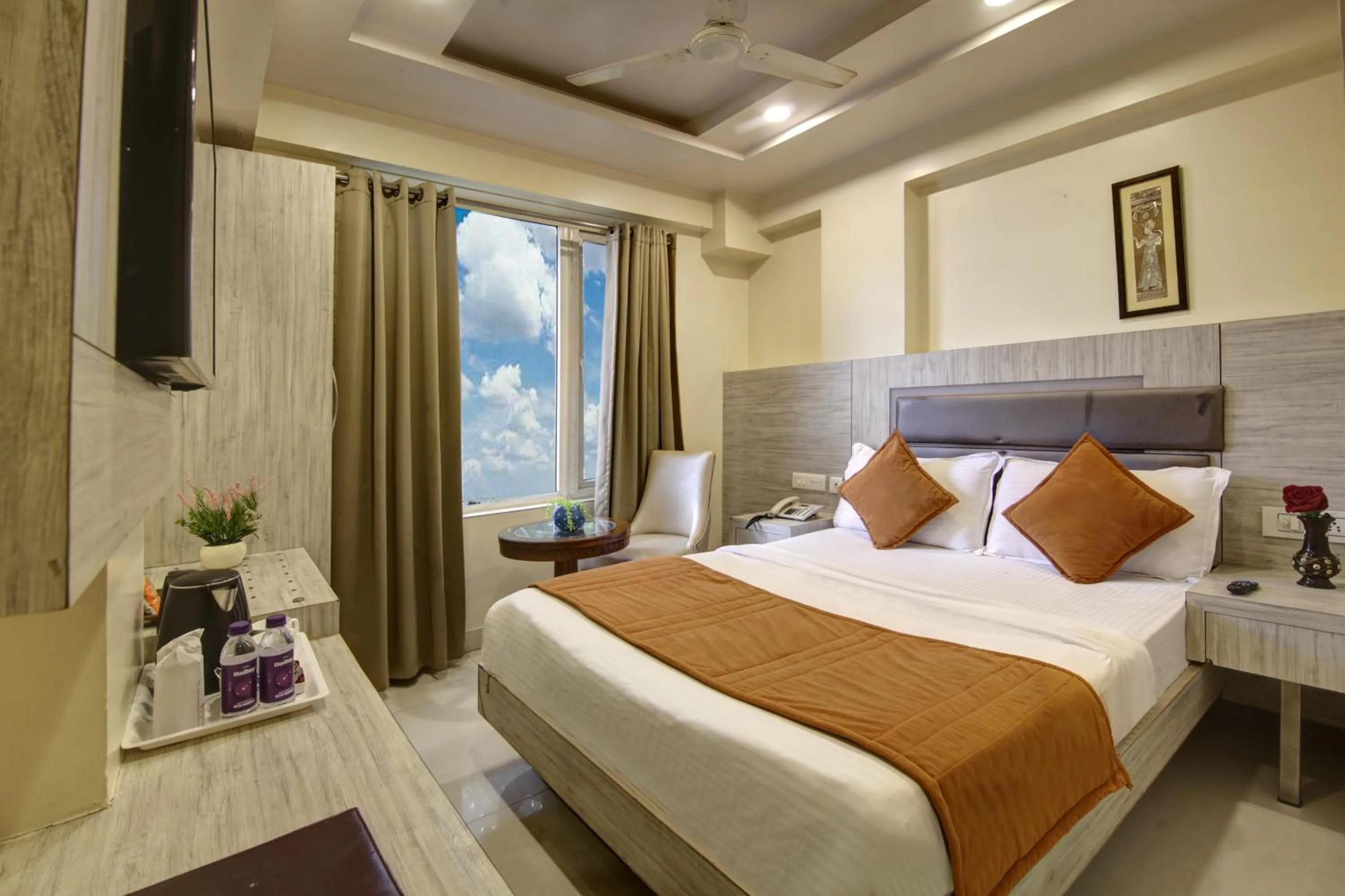 Bed in The Shanti Plaza - Traveler's choice awarded 2025