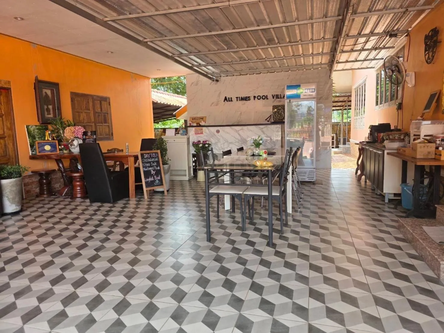 Lobby or reception in All Times Pool Villas