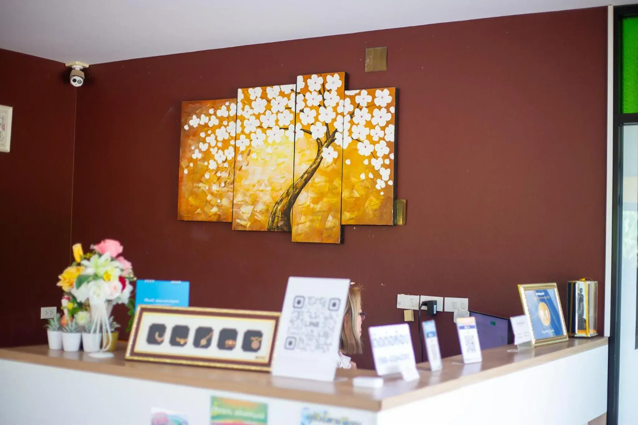 Lobby or reception in Baan Kieng Tawan Lobby or reception in Baan Kieng Tawan