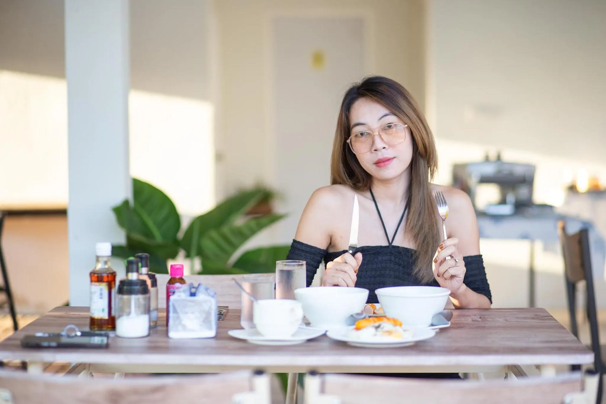 Food and drinks in Baan Kieng Tawan