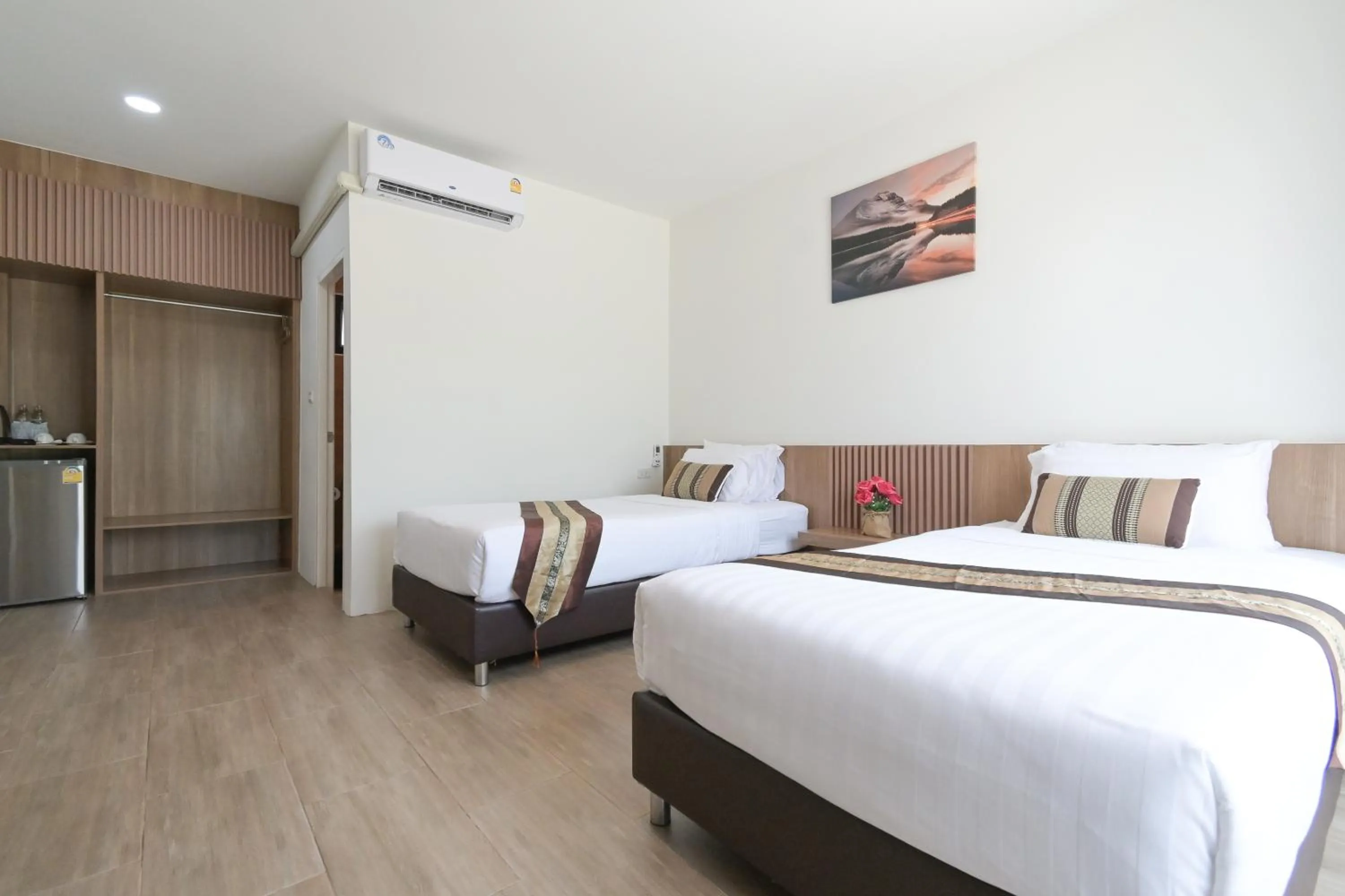 Bedroom, Bed in Baan Kieng Tawan