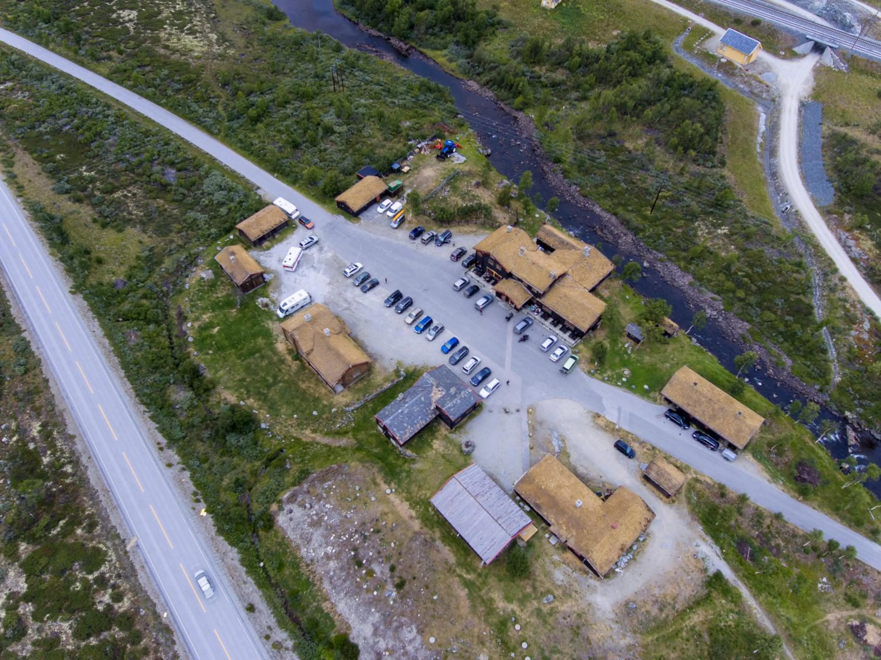 Bird's eye view in Dovregubbens Hall