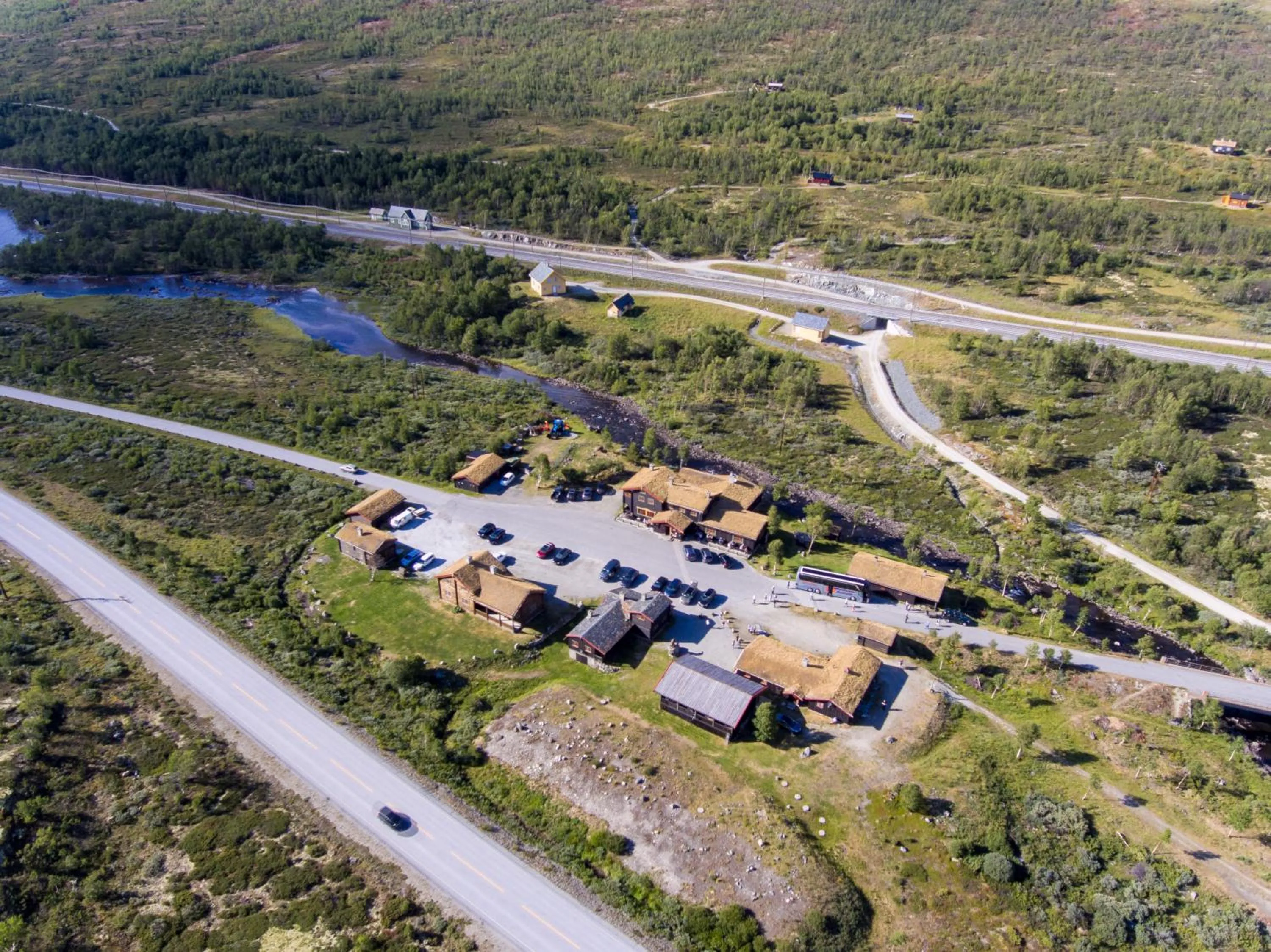 Natural landscape in Dovregubbens Hall