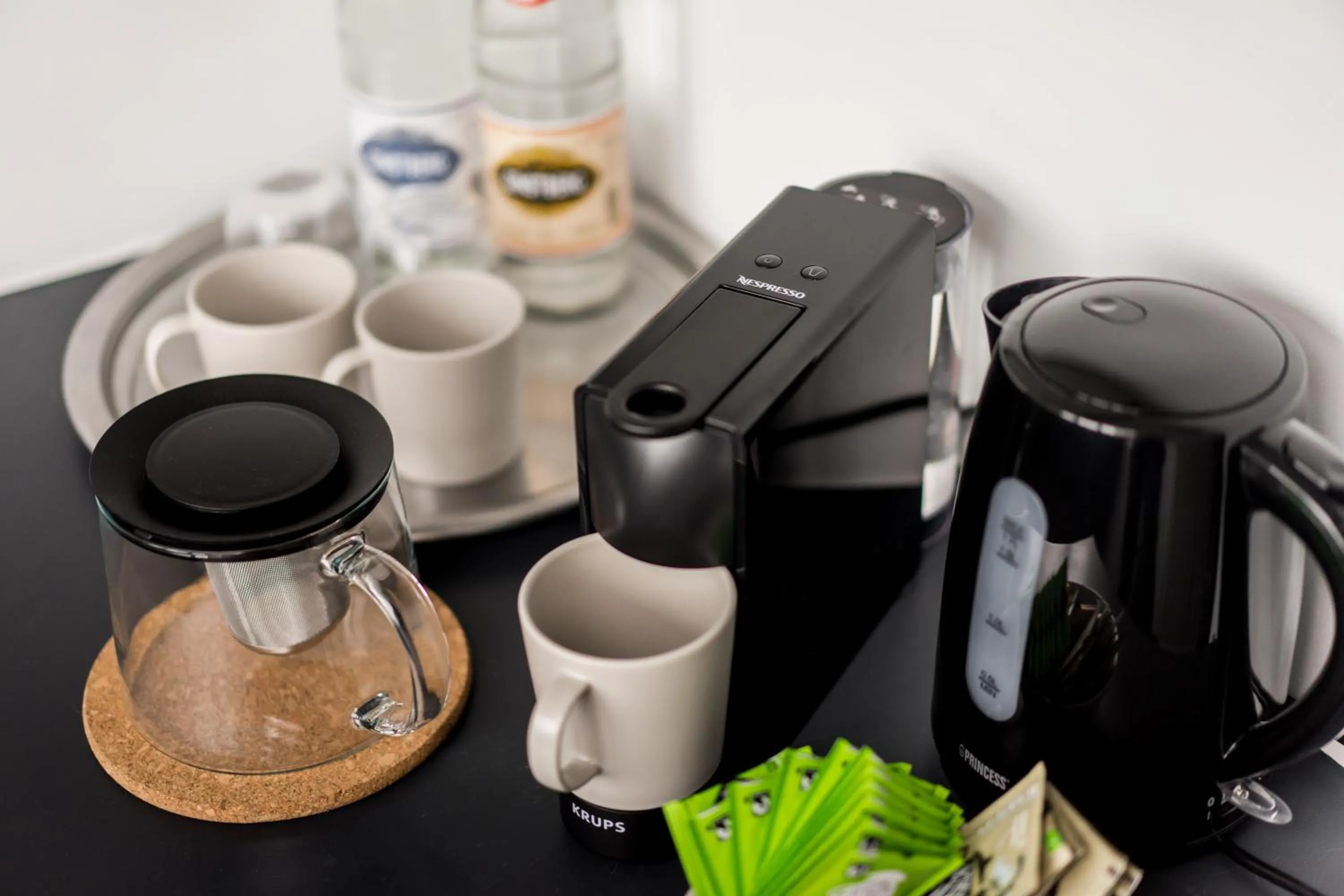 Coffee/tea facilities in Simone's Kitchen B&B