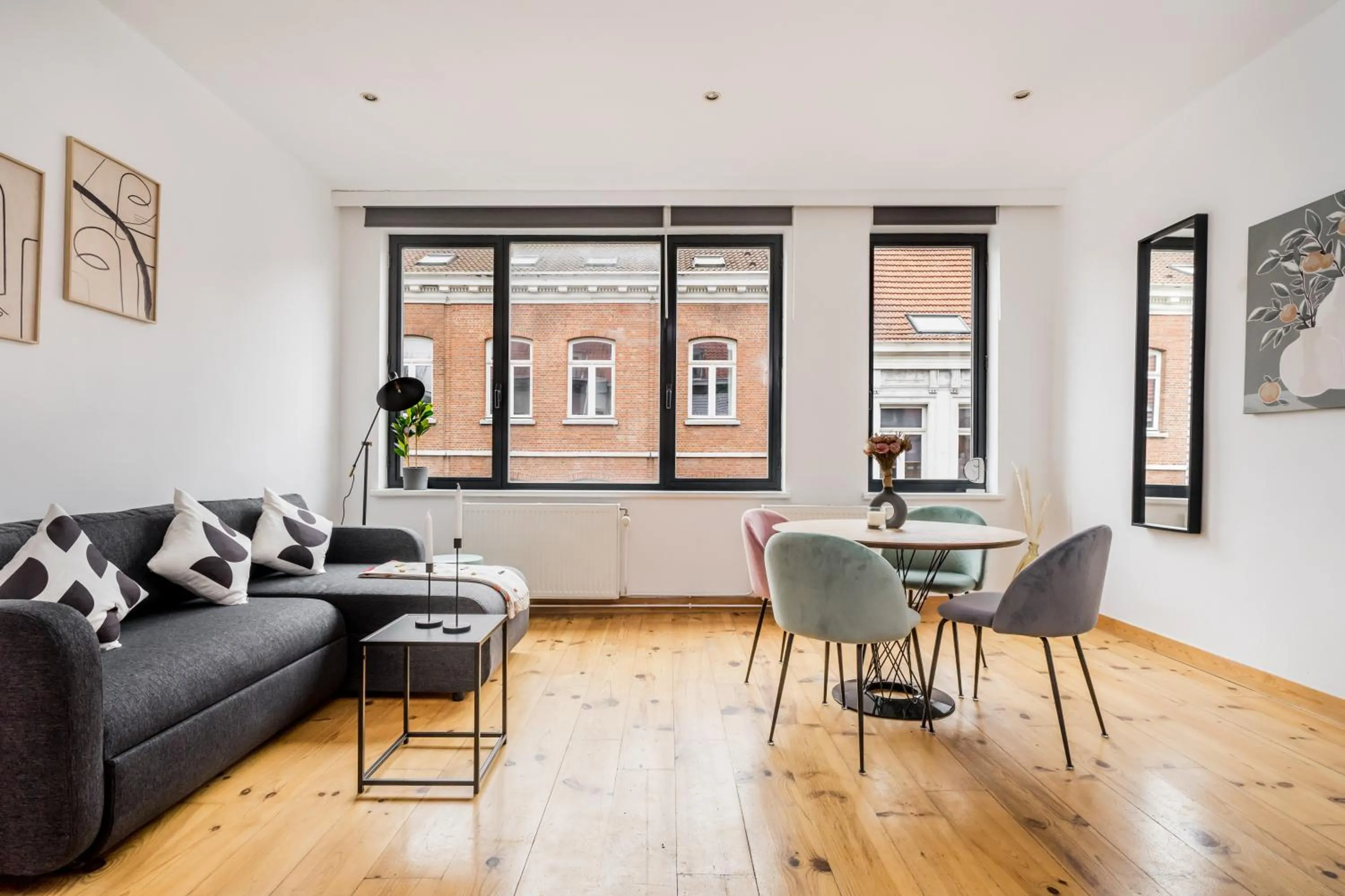 Living room in Simone's Kitchen B&B