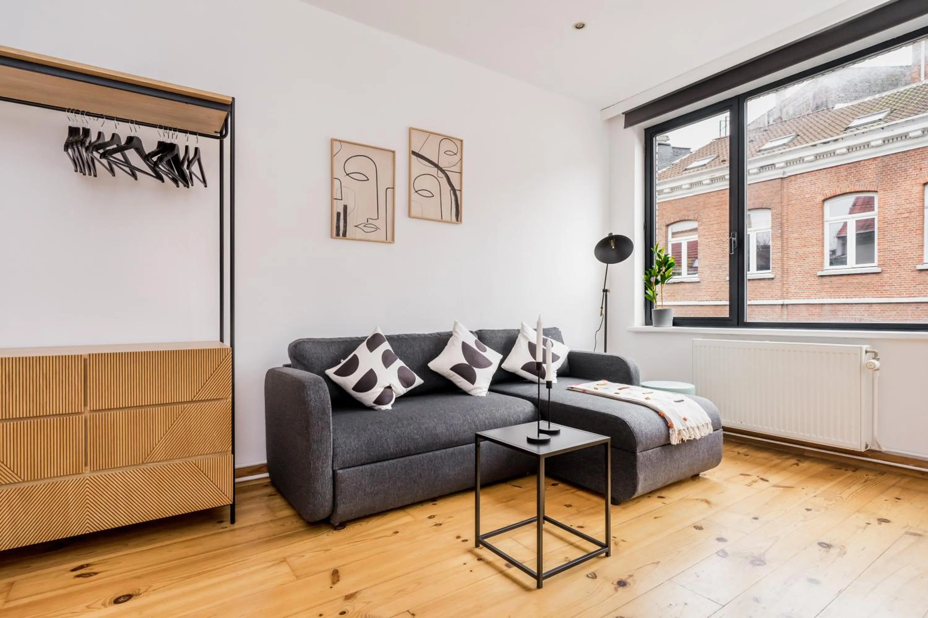 Living room in Simone's Kitchen B&B