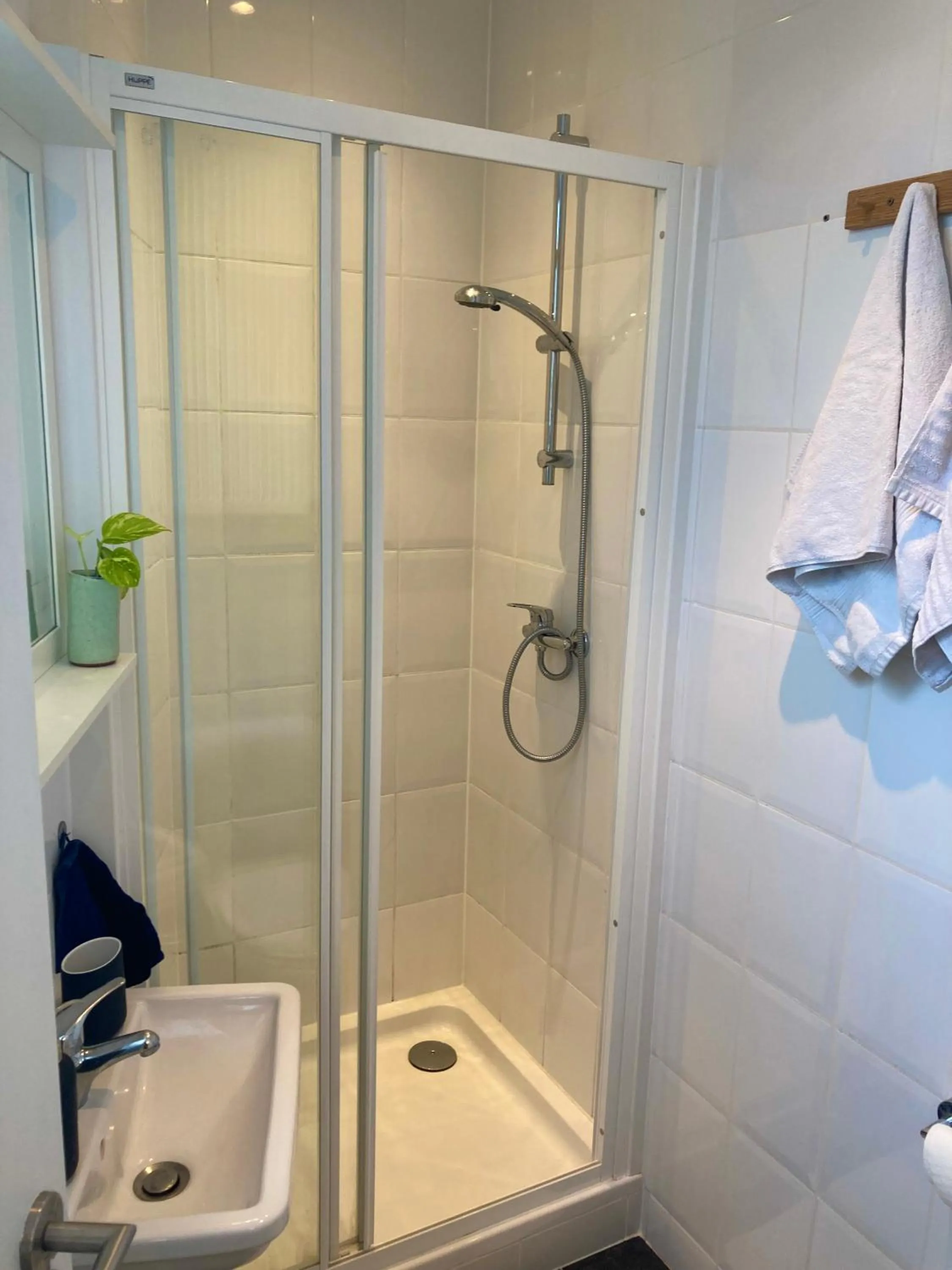 Shower in Simone's Kitchen B&B