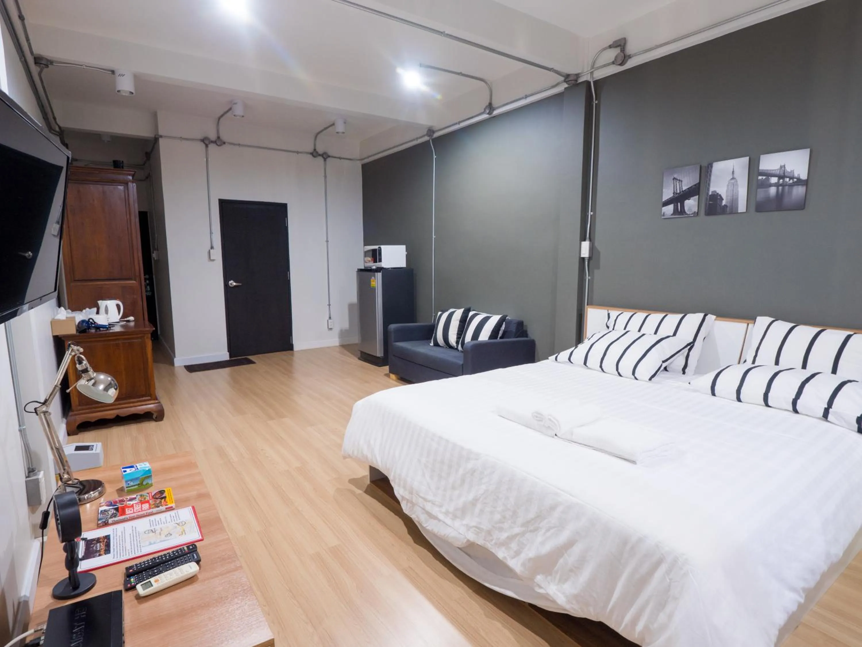 Bed in Pann Residence