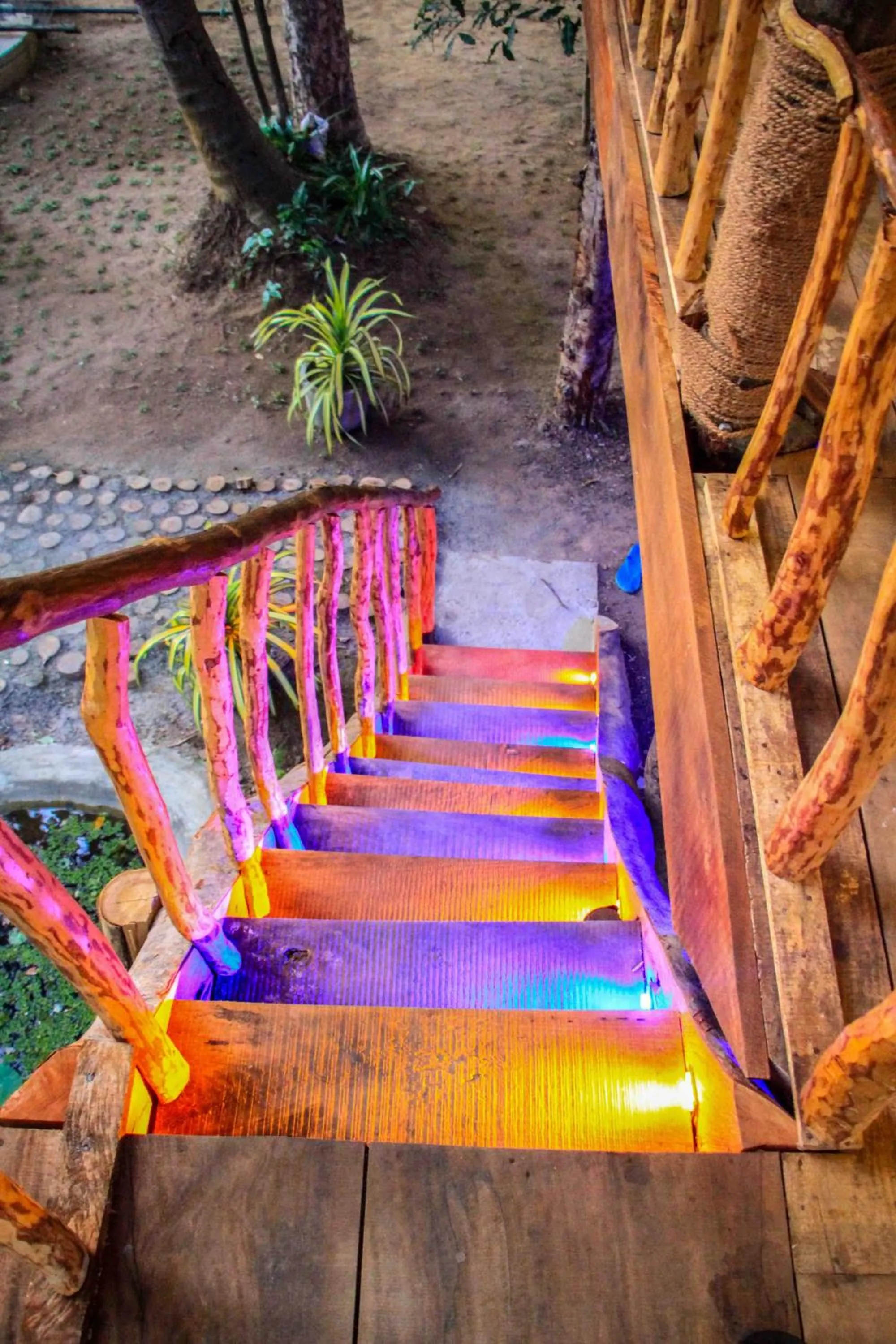 Patio in girilena resort