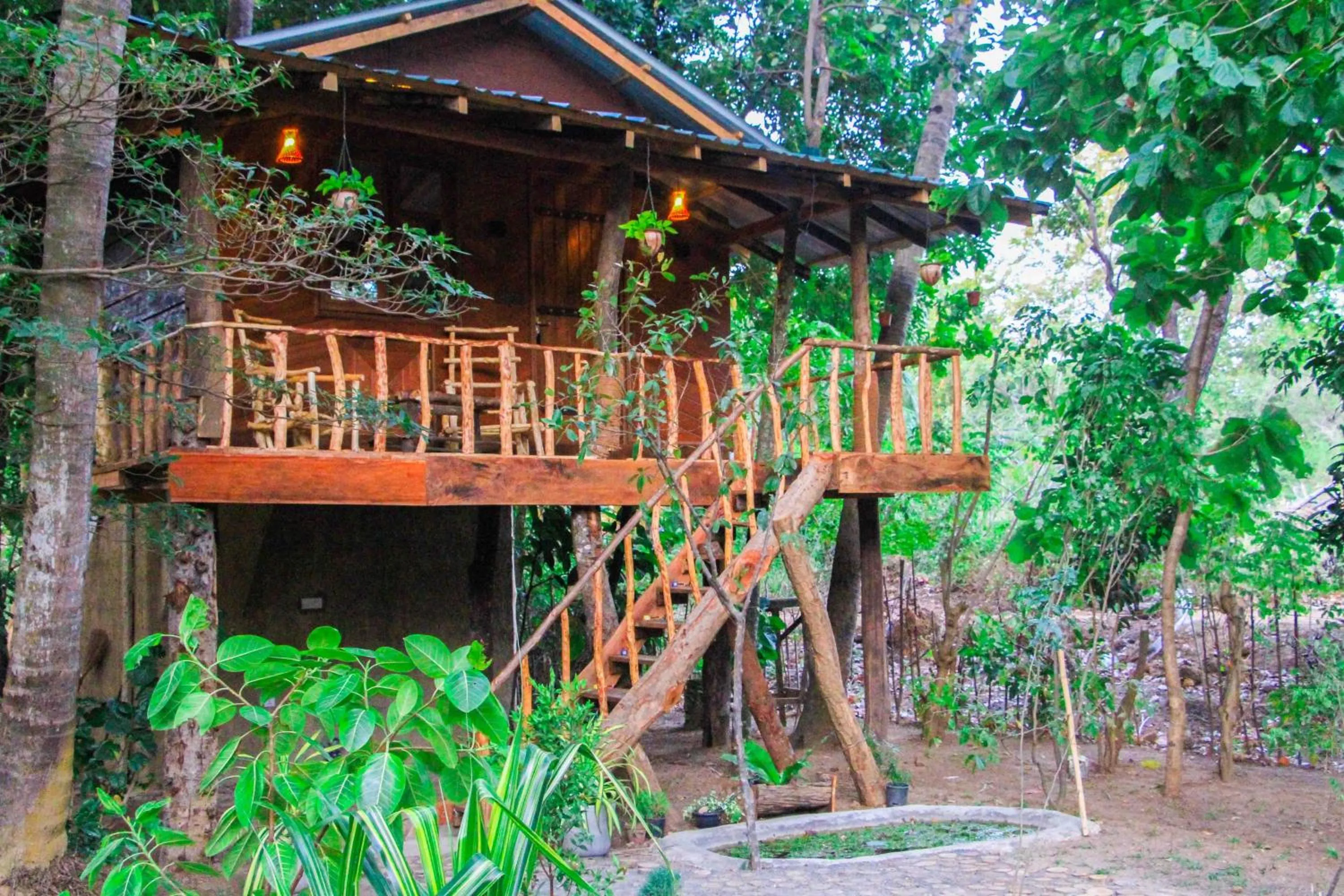 Property building in girilena resort