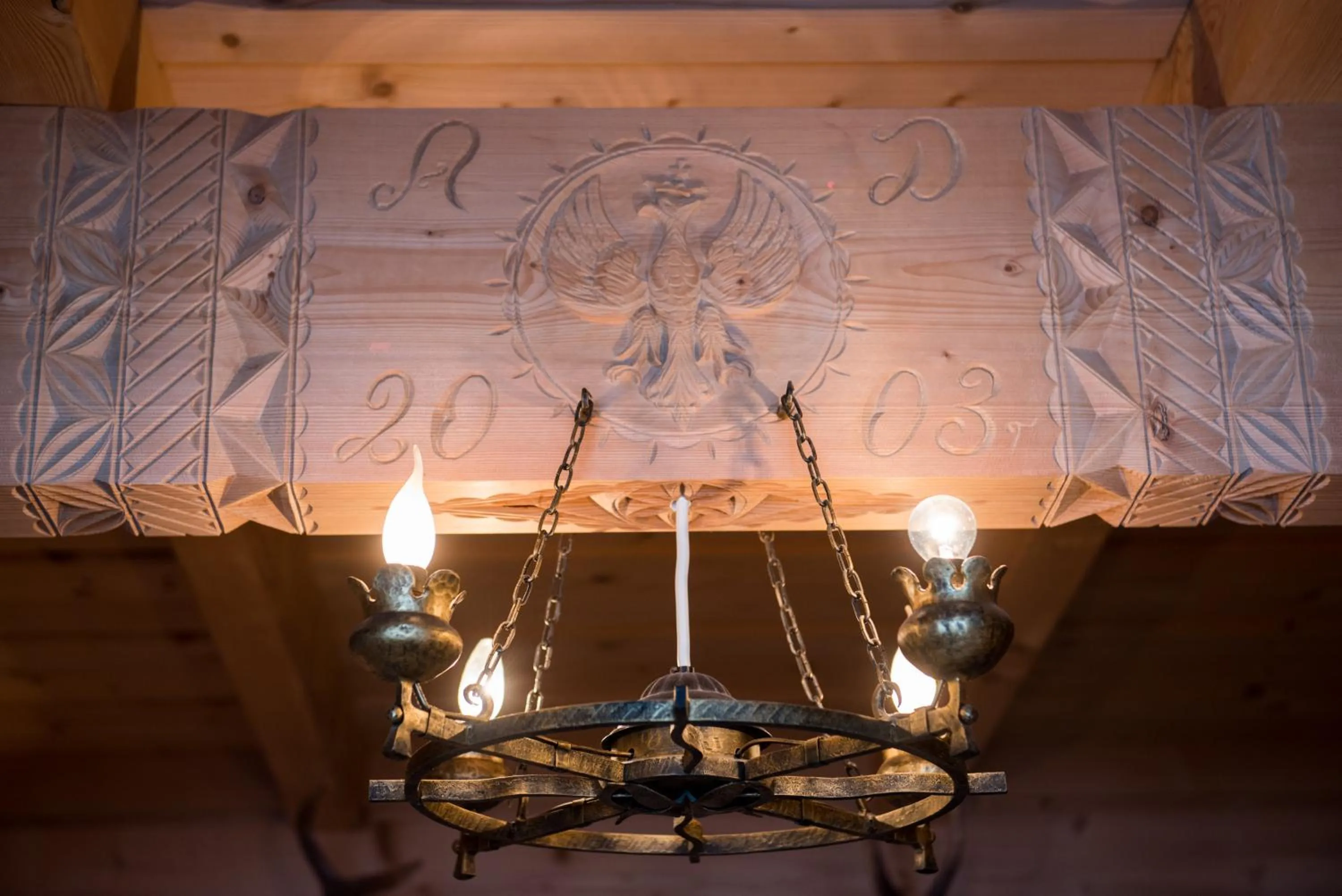 Decorative detail in Willa Jedlicka