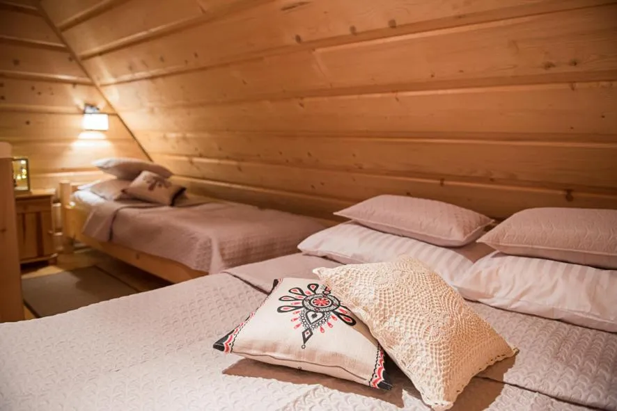 Photo of the whole room, Bed in Willa Jedlicka