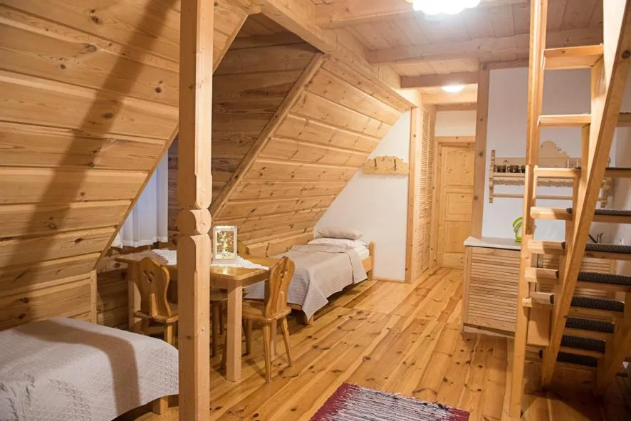 Photo of the whole room, Bed in Willa Jedlicka