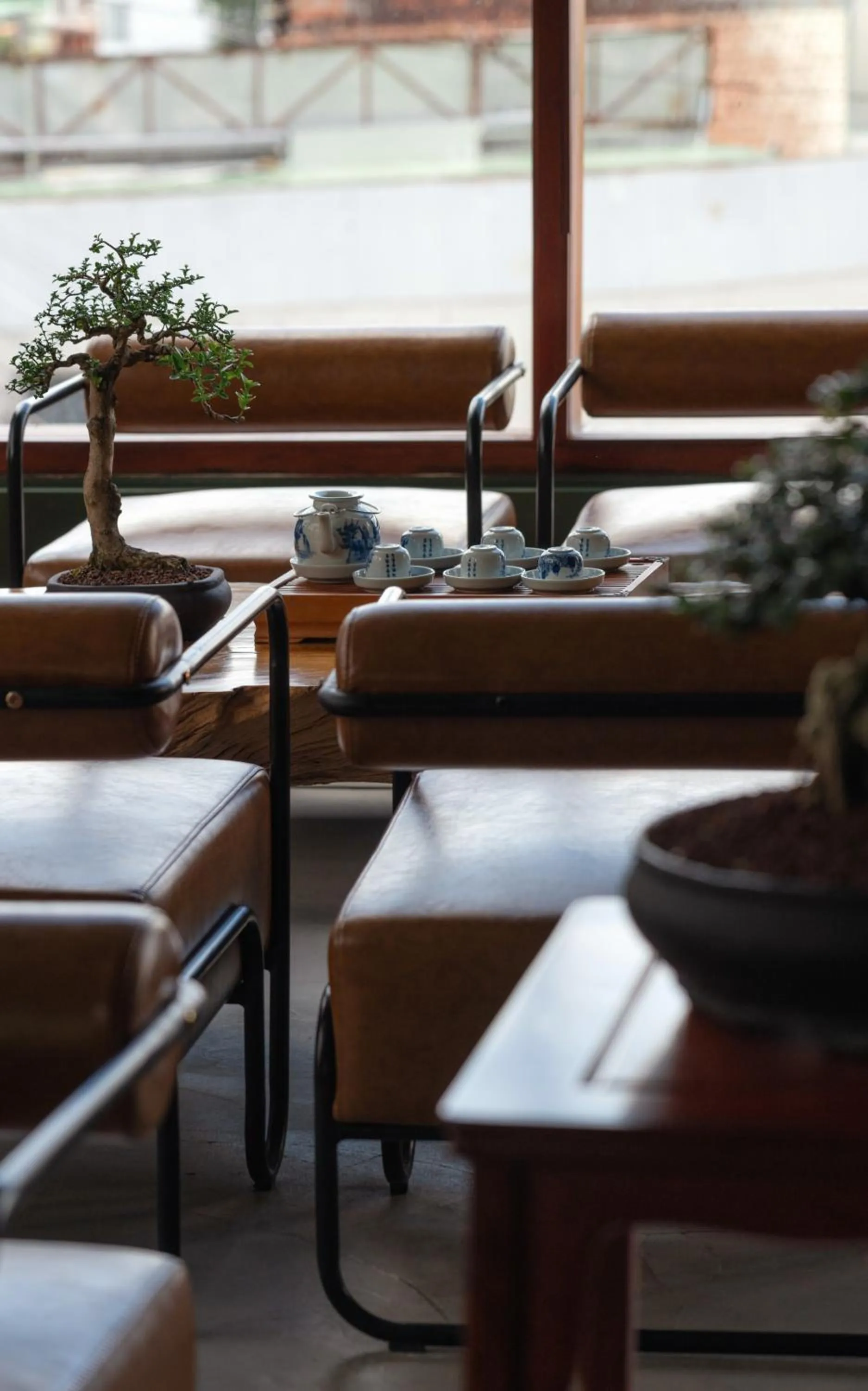 Seating area in Pi Boutique Hotel