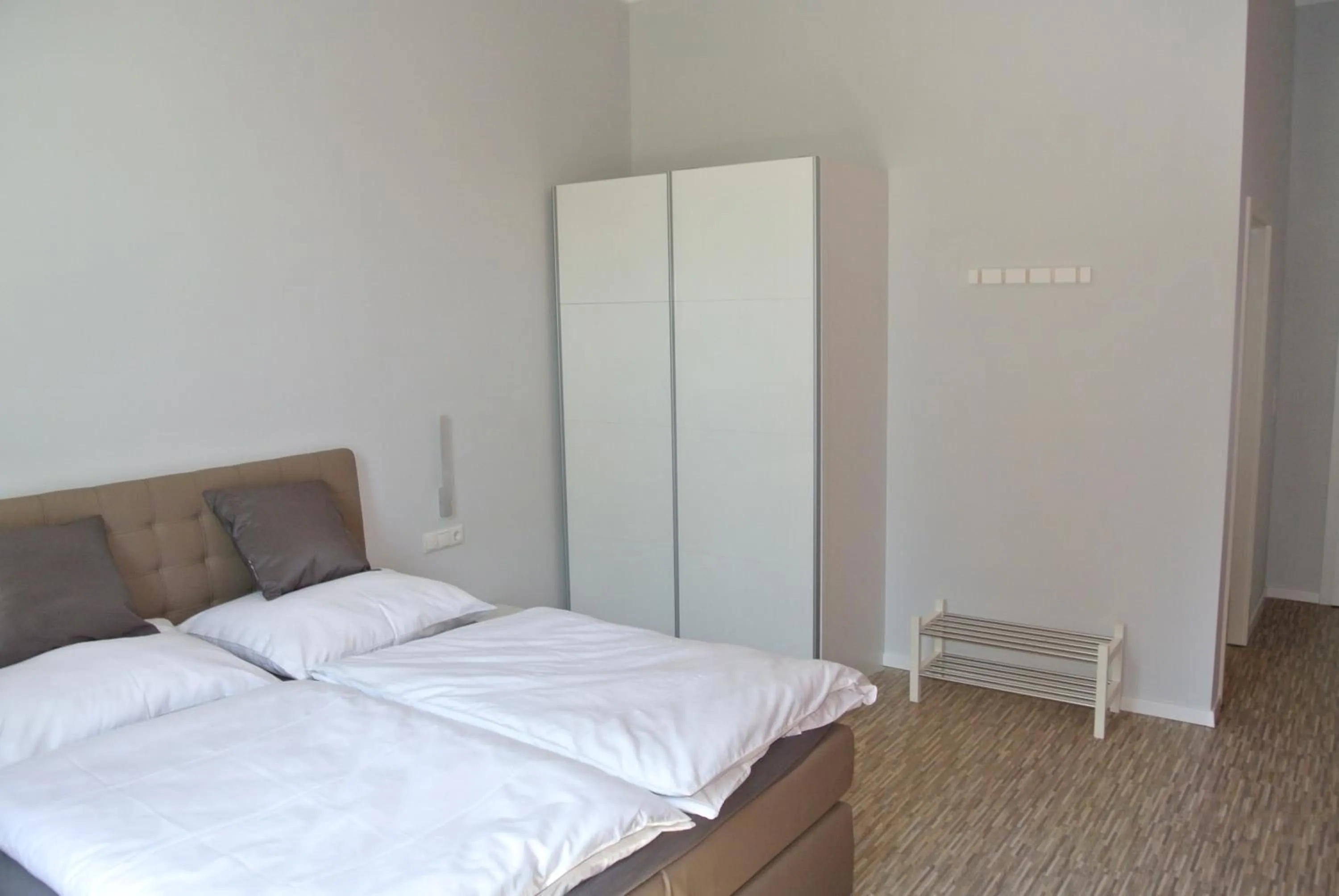 Bed in Gästehaus Tappes Hofgarten