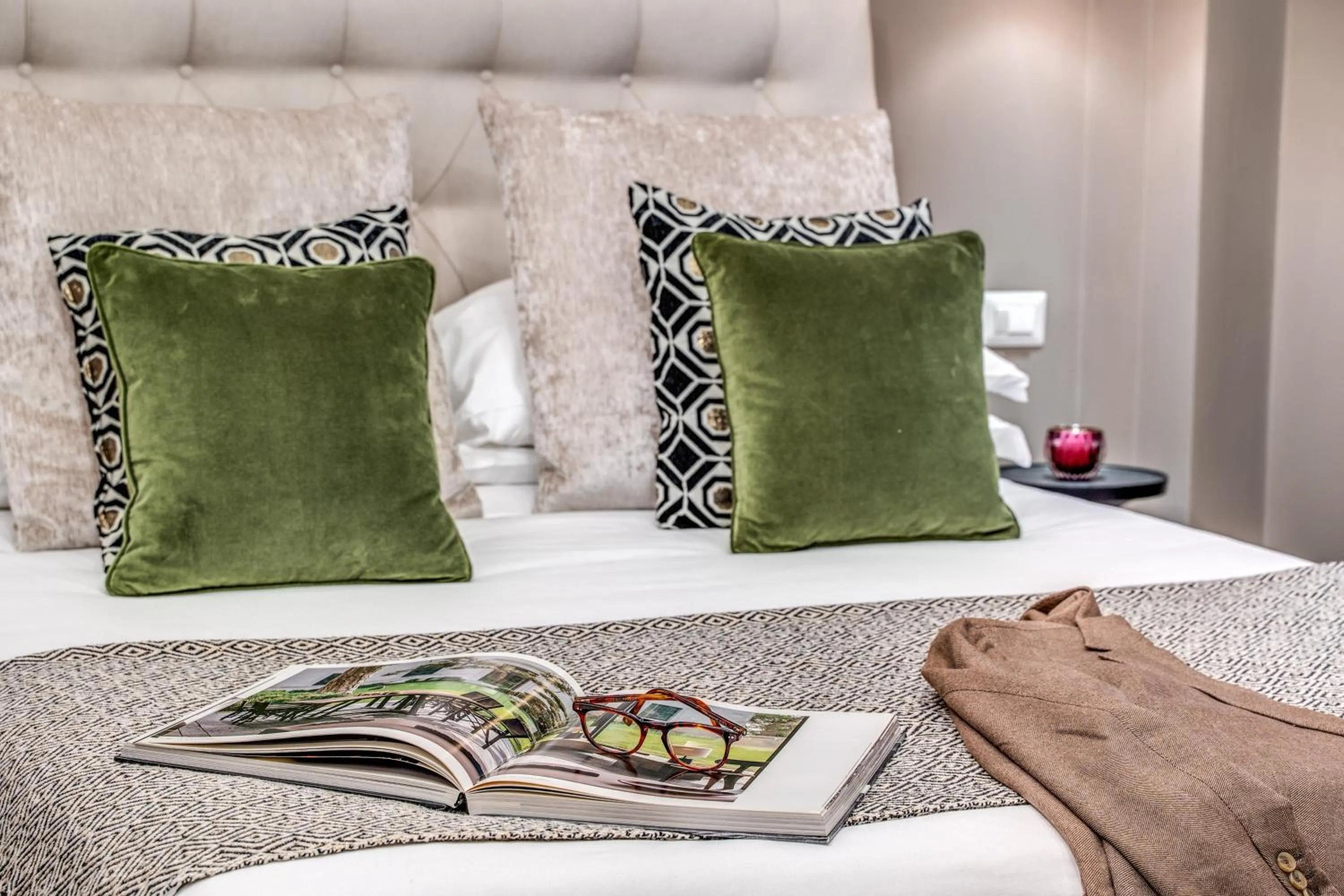 Bed in Borgognona Rooms