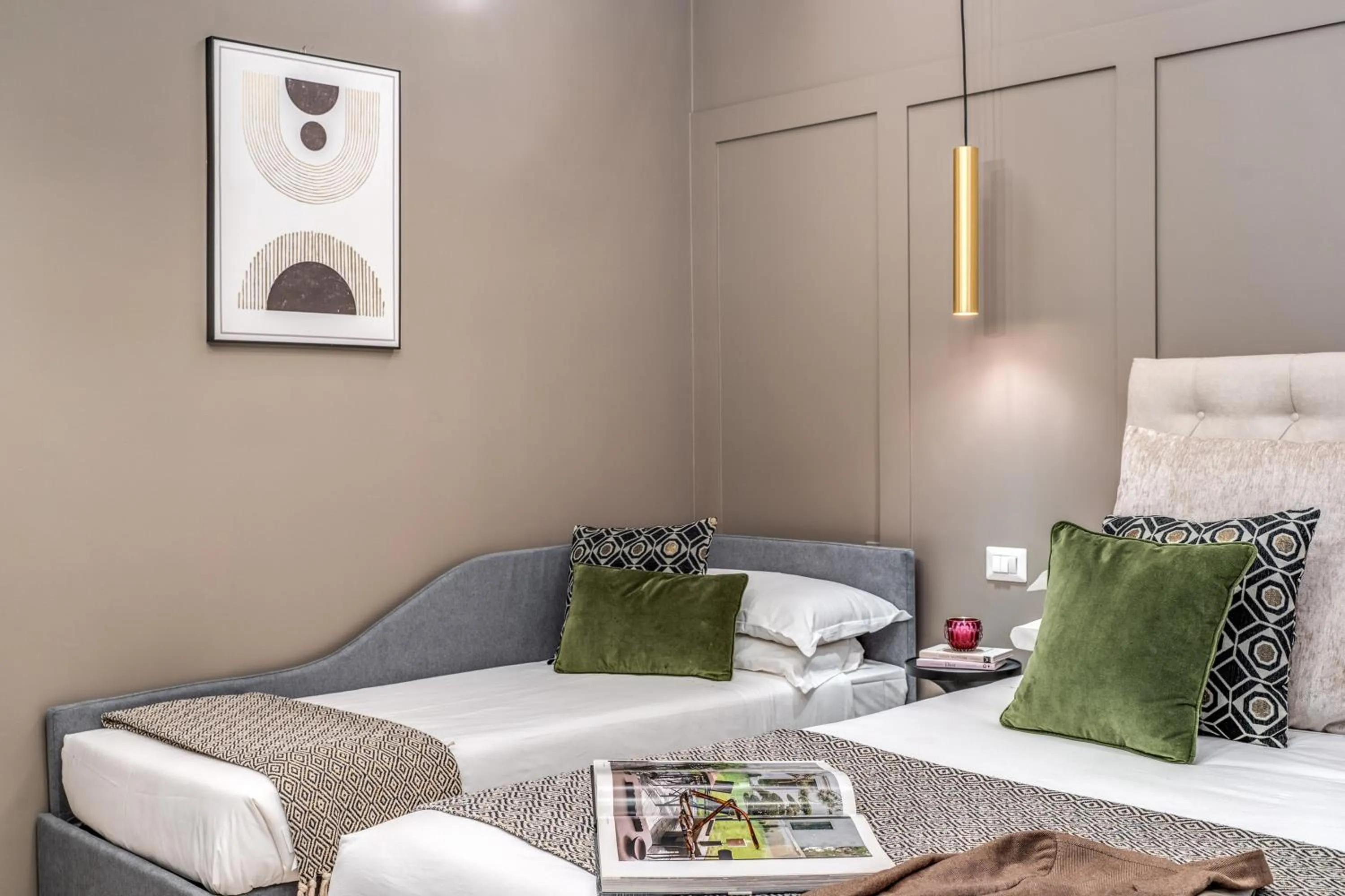 Bed in Borgognona Rooms